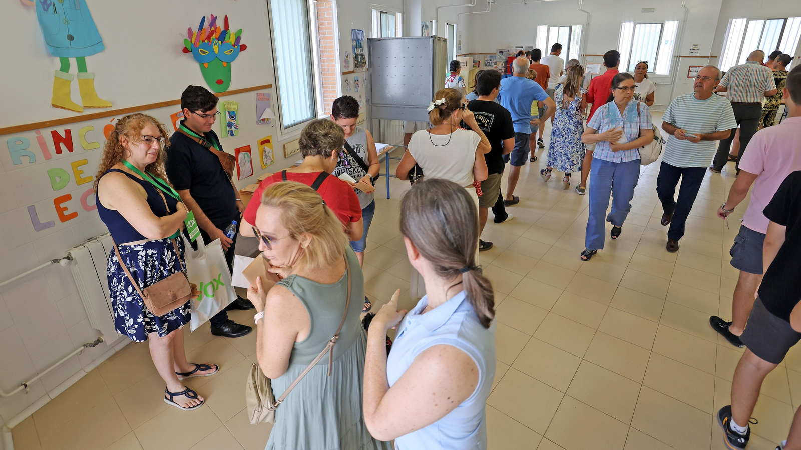Jornada electoral en Jerez