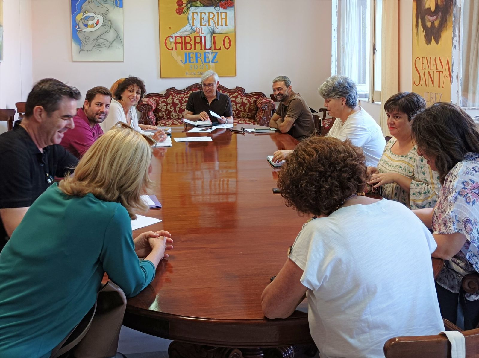 Reunión del Consejo Escolar de Jerez.