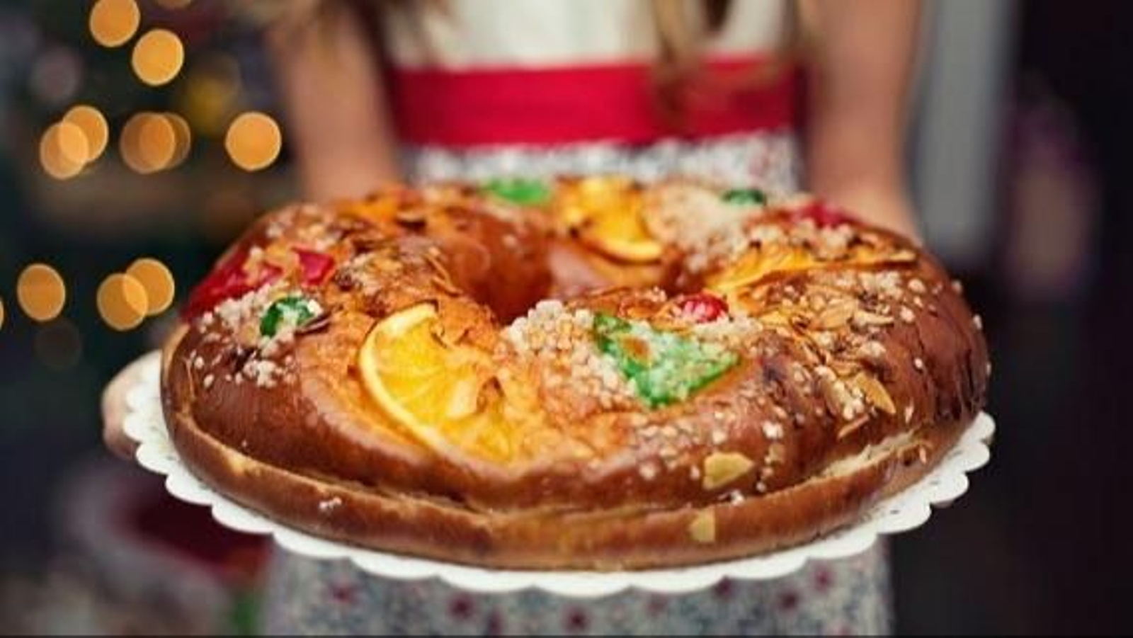 Roscon de Reyes de Heladería Bolas