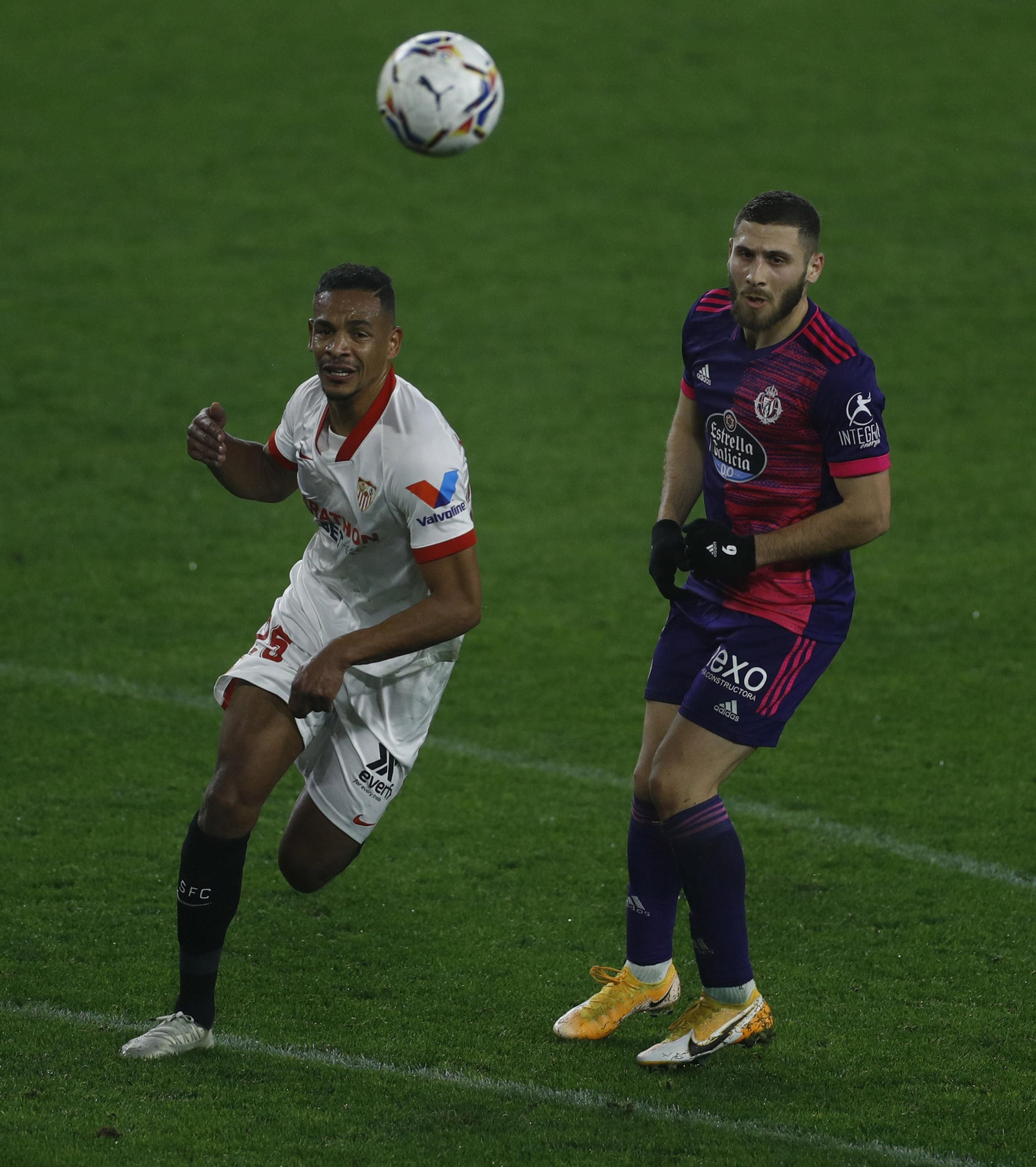 Las imágenes del Sevilla-Valladolid