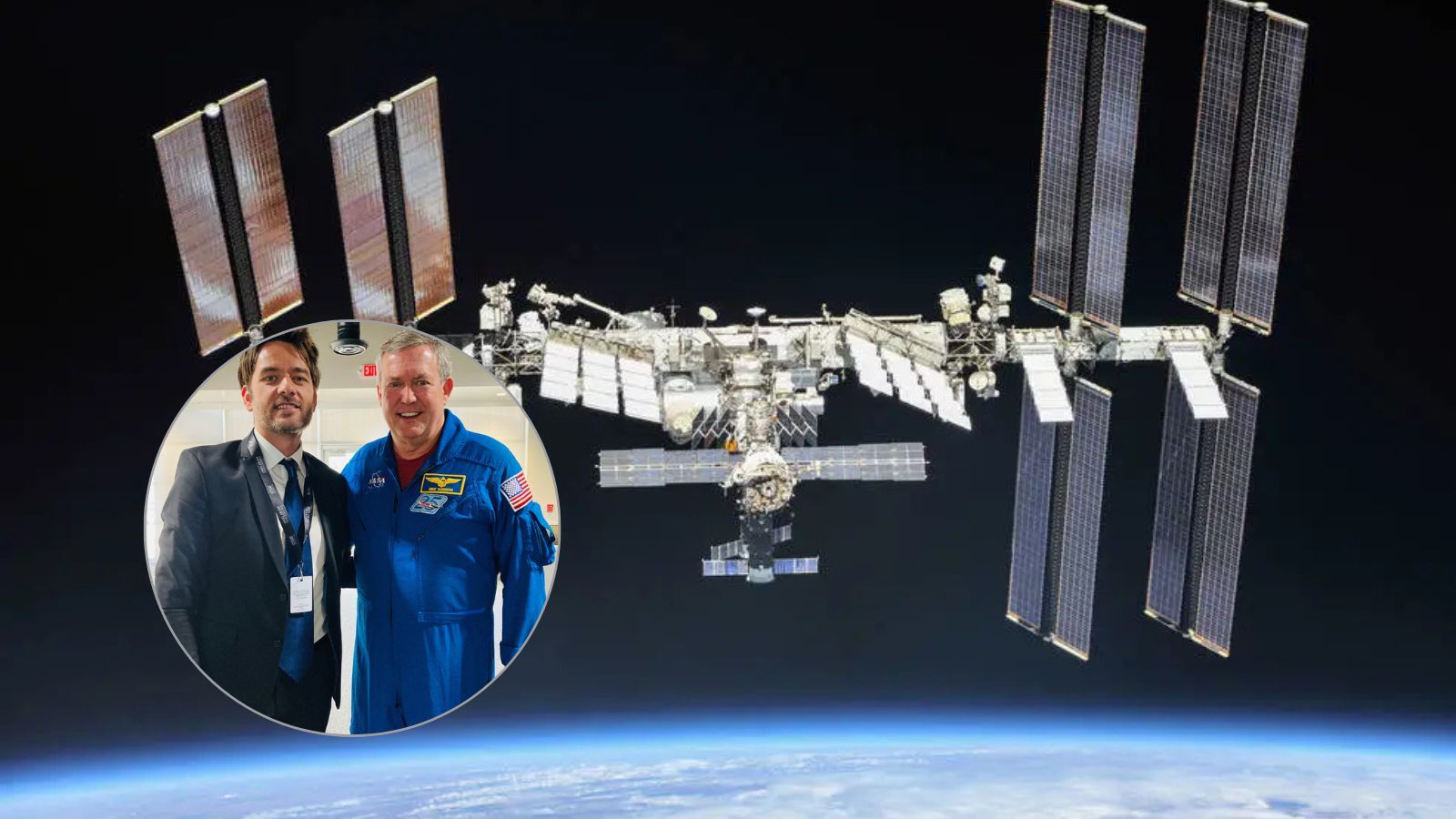 A la izquierda, Miguel Ángel López, ingeniero informático y creador del software.