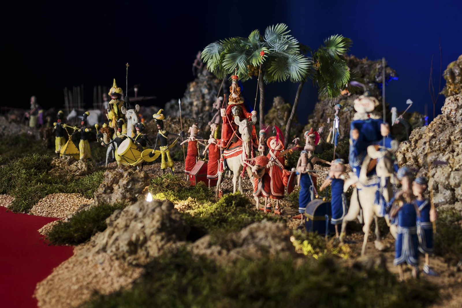 El Belén Monumental de plastilina y el Palacio de los Reyes Magos de Jerez