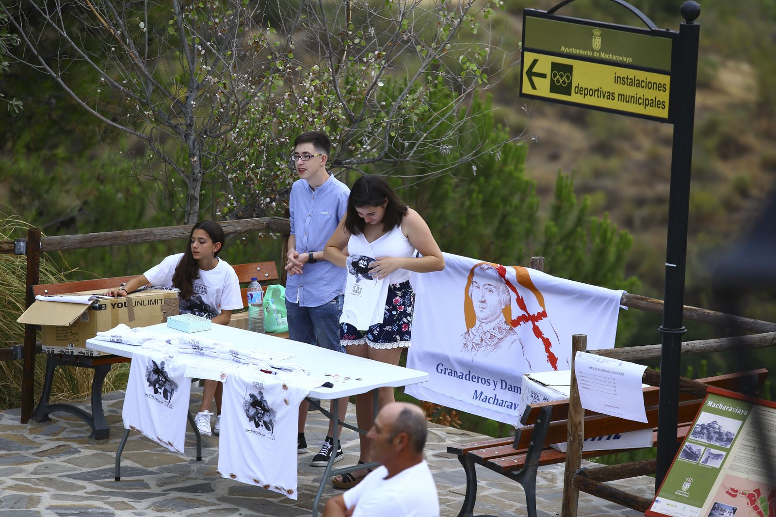 Las fotos de la Fiesta del 4 de julio y el homenaje a Bernardo de Gálvez en Macharaviaya