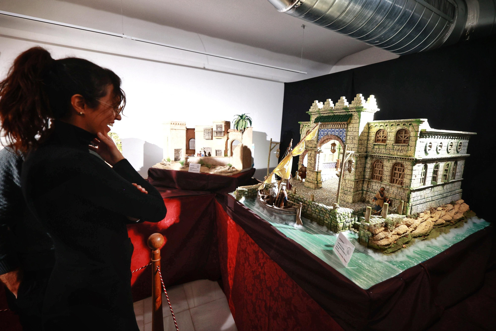 Belén municipal de Cádiz, en la calle Ancha.