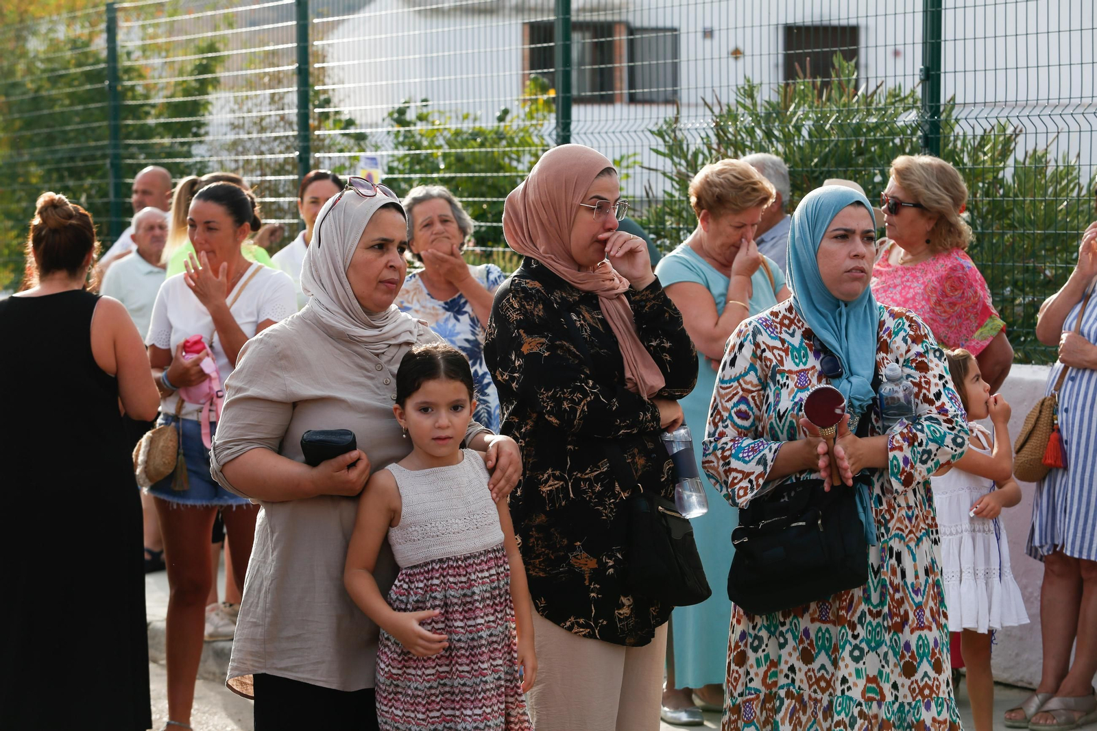 Manifestación de los alumnos y las familias del CEIP Aljibe de Jimena, en imágenes