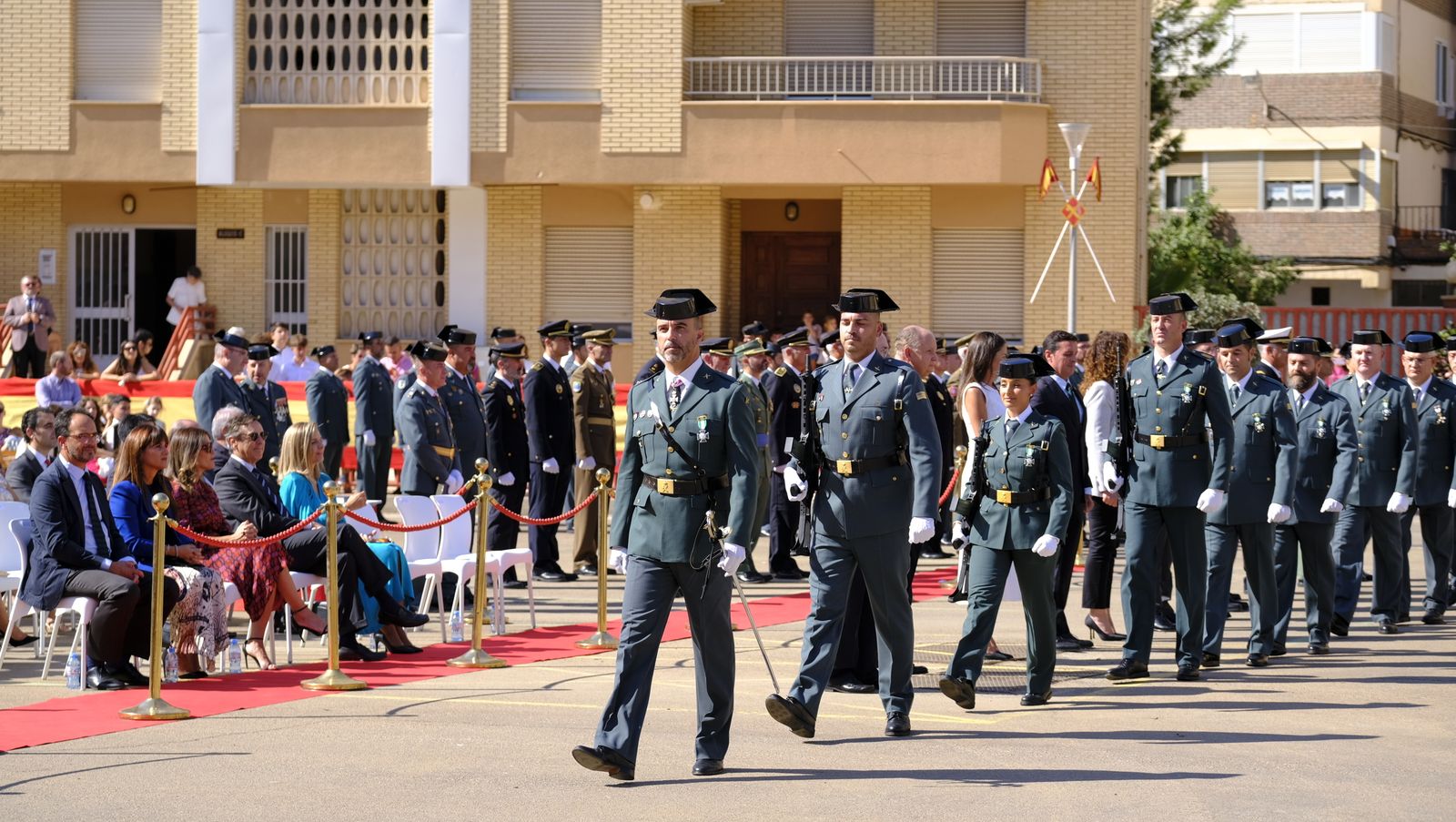 Imágenes de la Festividad del Pilar en la Comandancia de la Guardia Civil de Almería