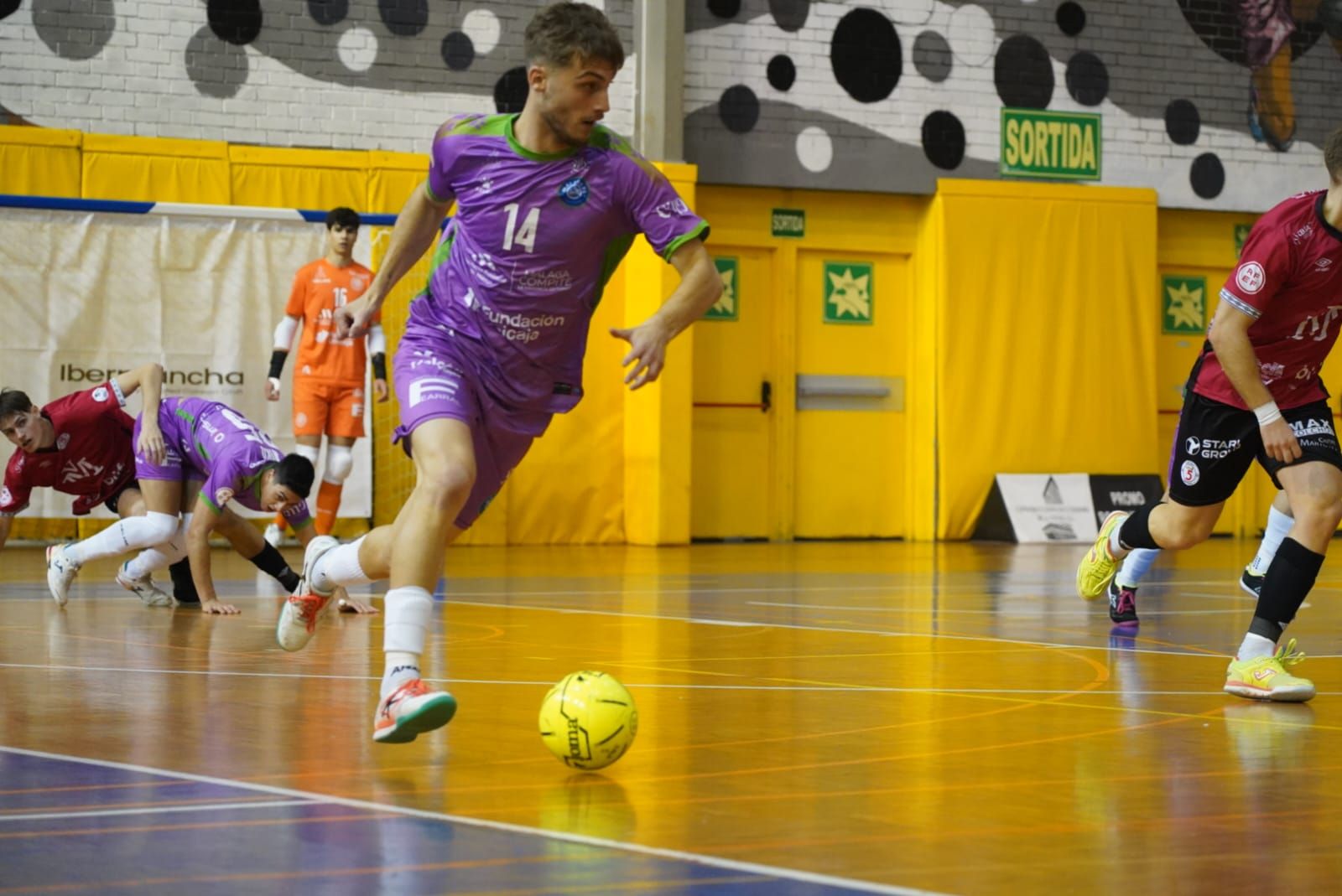 Valioso empate del Málaga Ciudad Redonda con el Martorell (4-4)
