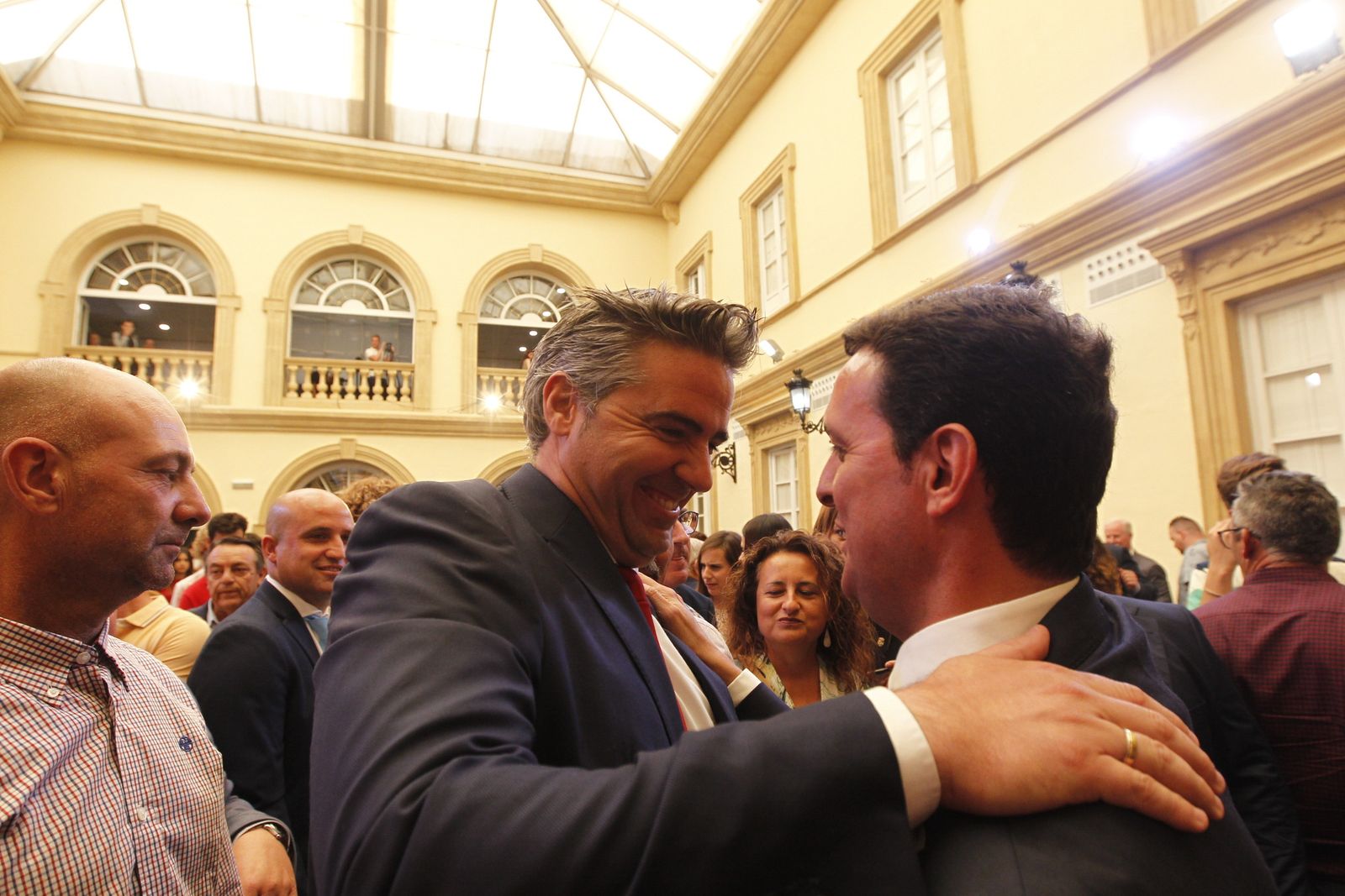 Pleno investidura Presidente Diputación de Almería. Javier Aureliano García