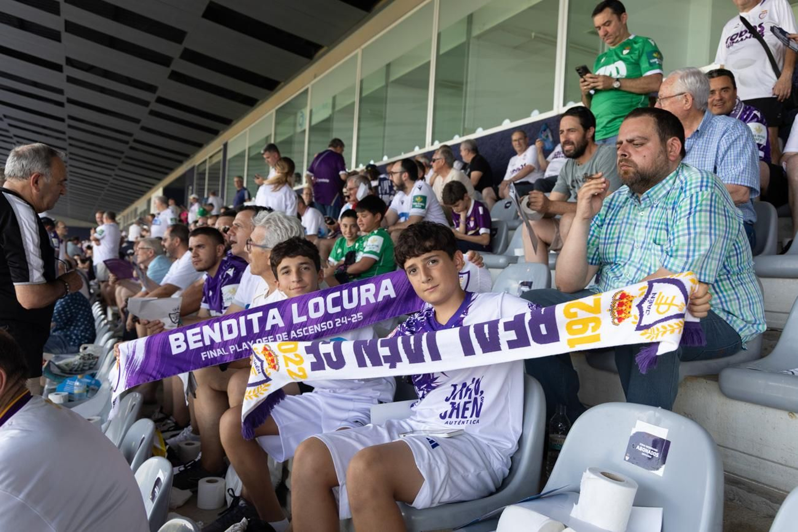 Las mejores imágenes del partido Real Jaén- Atlético Central