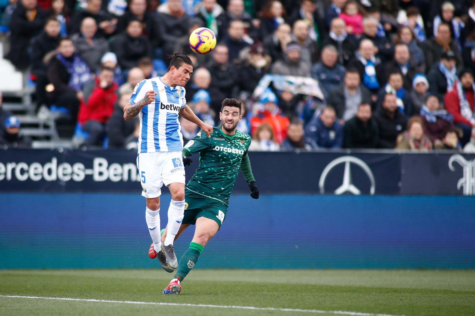 El Leganés-Betis en imágenes