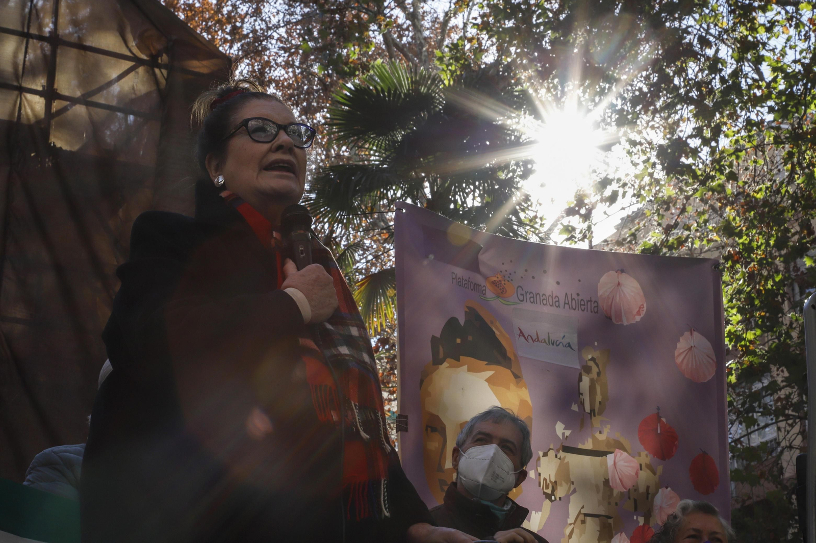 Granada Abierta celebra su acto alternativo a la Toma en honor a la Mariana