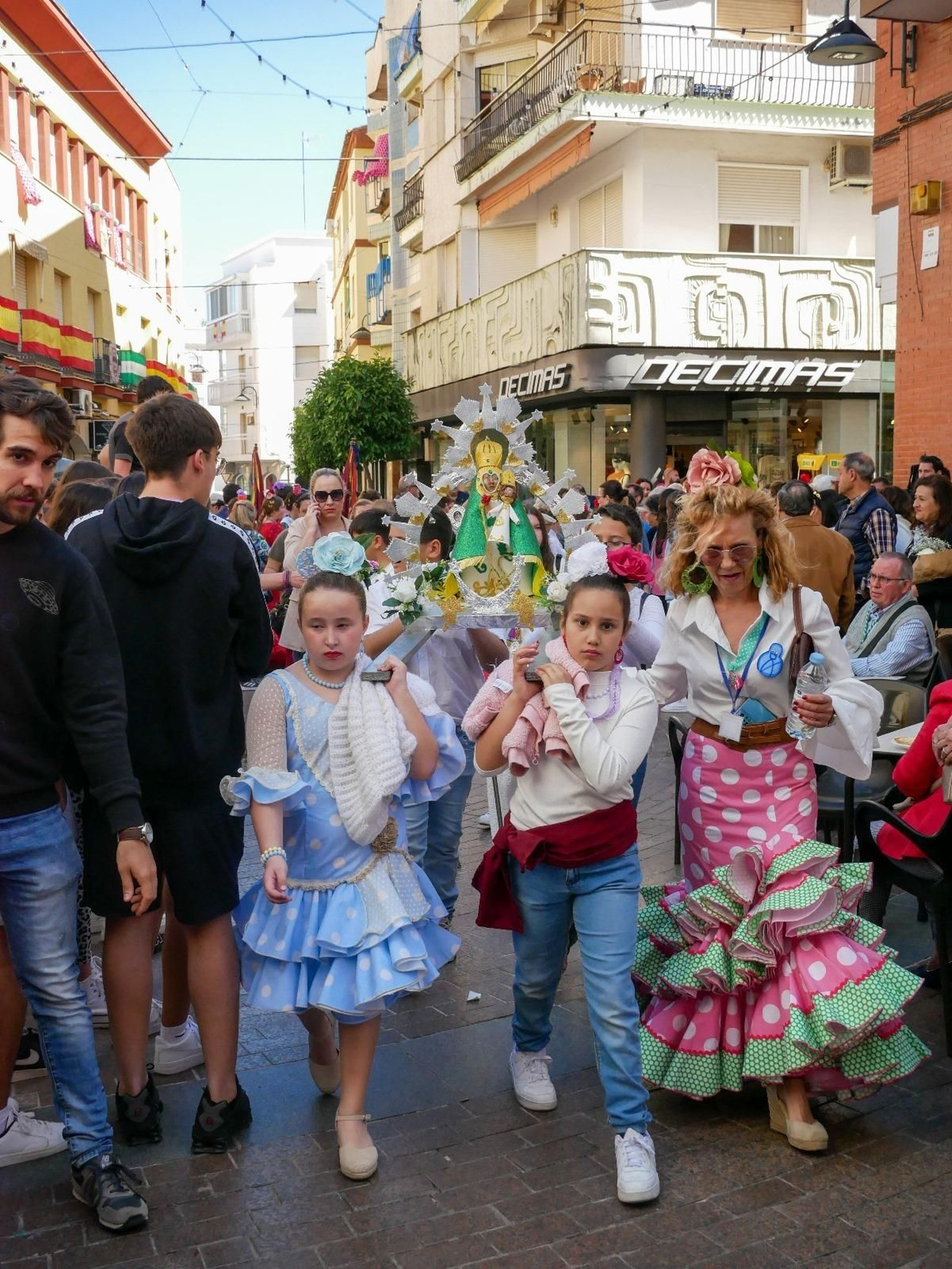 En imágenes: Romería escolar en los centros educativos de Andújar