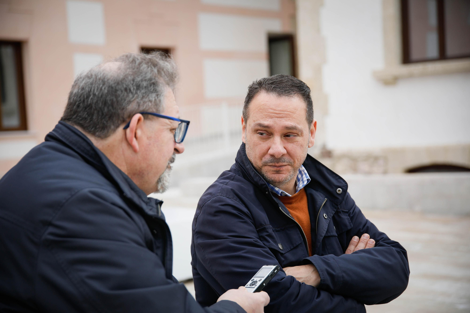 Imágenes de la entrevista realizada al director del Museo del Realismo Español Contemporáneo MUREC