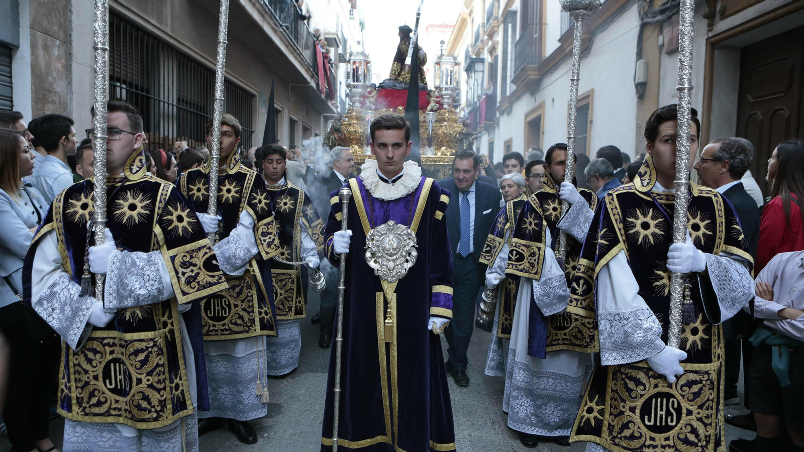 las imágenes de la Hermandad de las Penas de San vicente