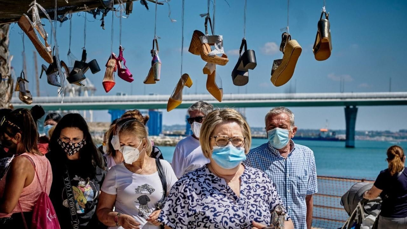 Numeroso público no quiso perderse el reestreno del Piojito. Eso sí, con mascarilla.