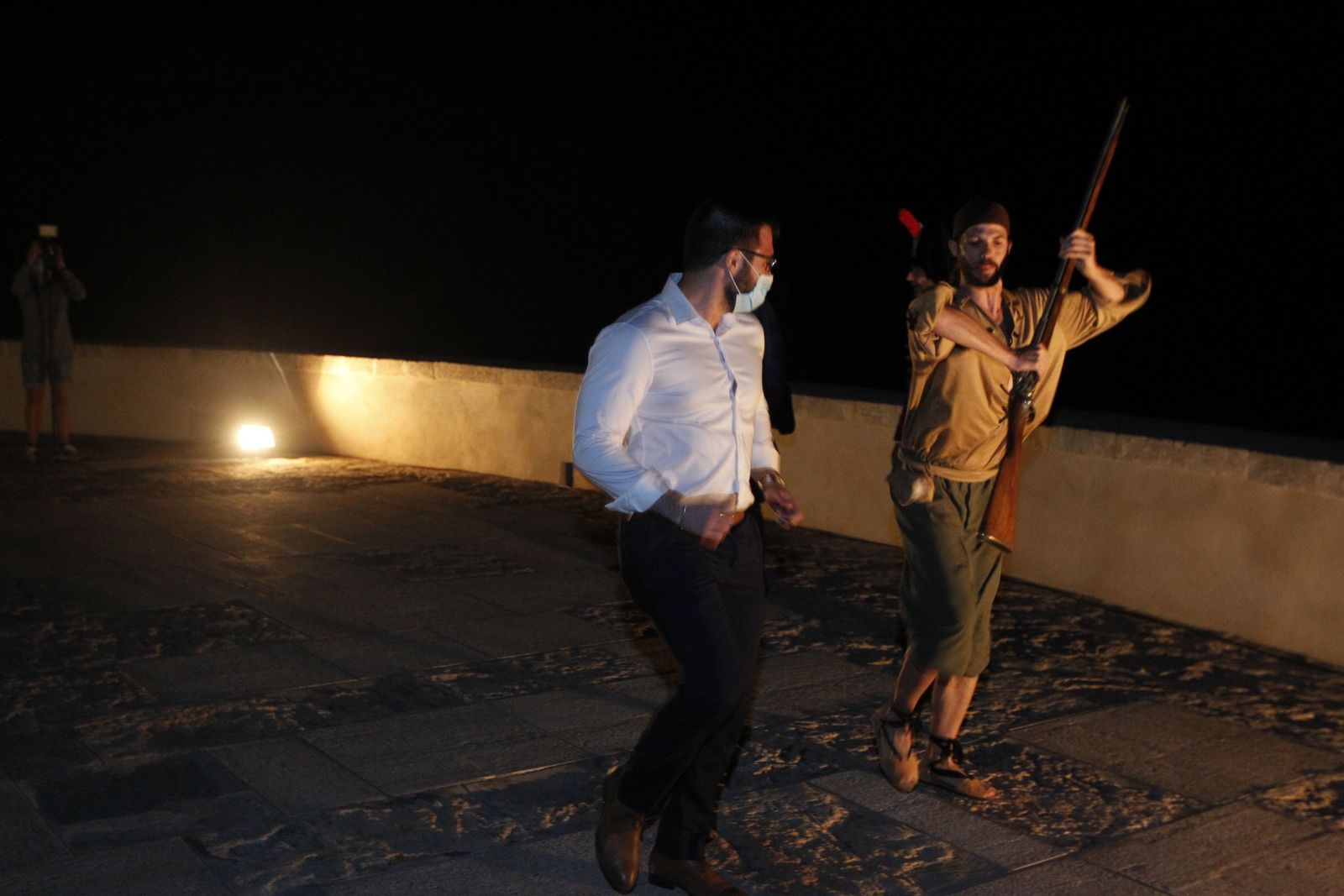 Historia teatralizada del castillo de Guardias Viejas. El Ejido