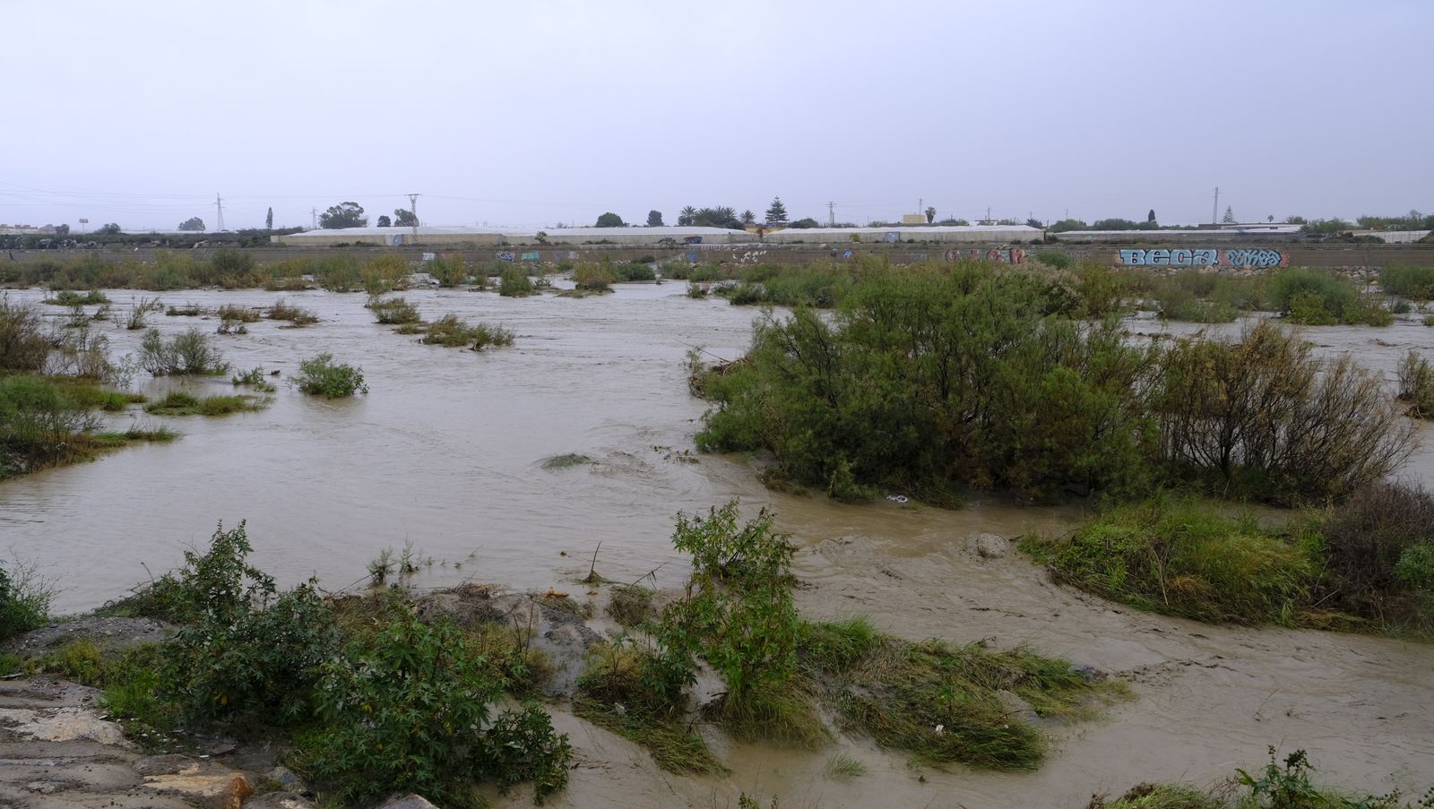 Fotogalería de las lluvias torrenciales en Almería