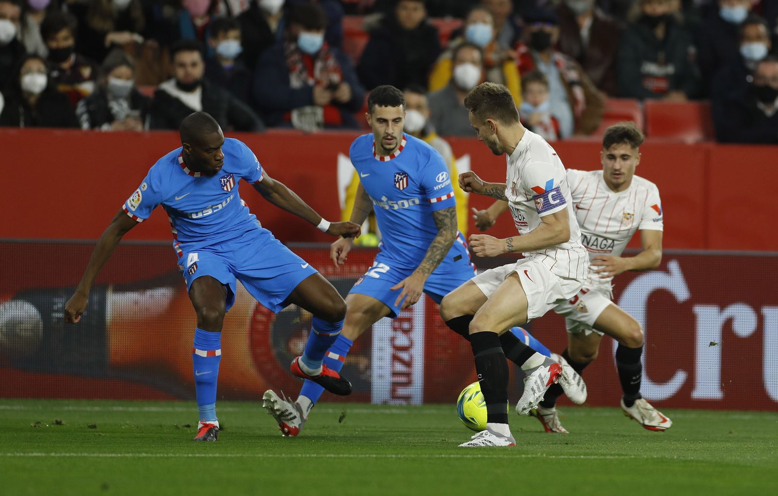 Las imágenes del Sevilla fc-Atlético de Madrid