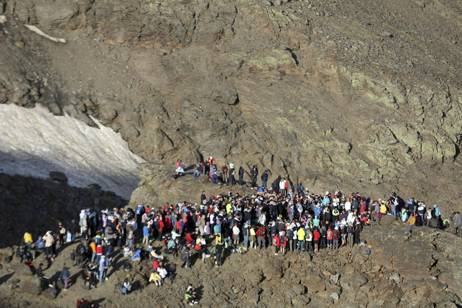 Fotos: así ha sido la romería de la Virgen de las Nieves en Sierra Nevada
