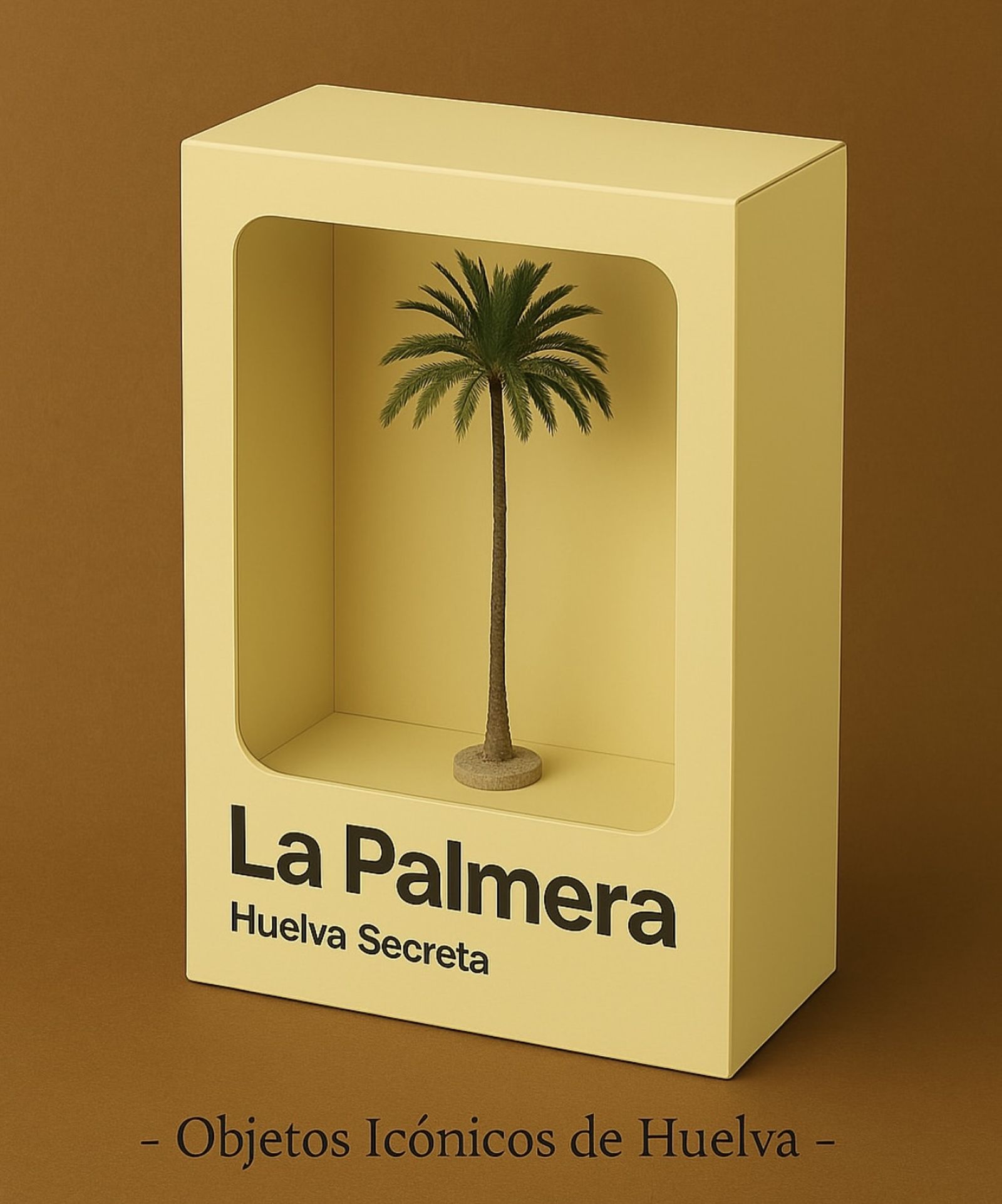 Así se vería Huelva si fuese un coleccionable