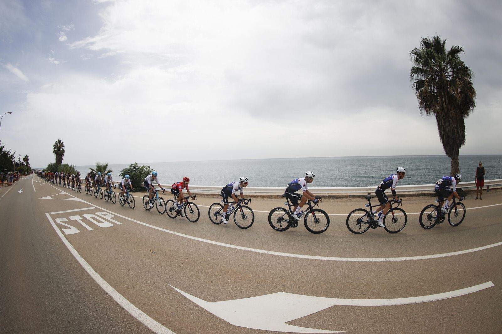 Las fotos de la etapa de la Vuelta que acabó en Sierra Bermeja