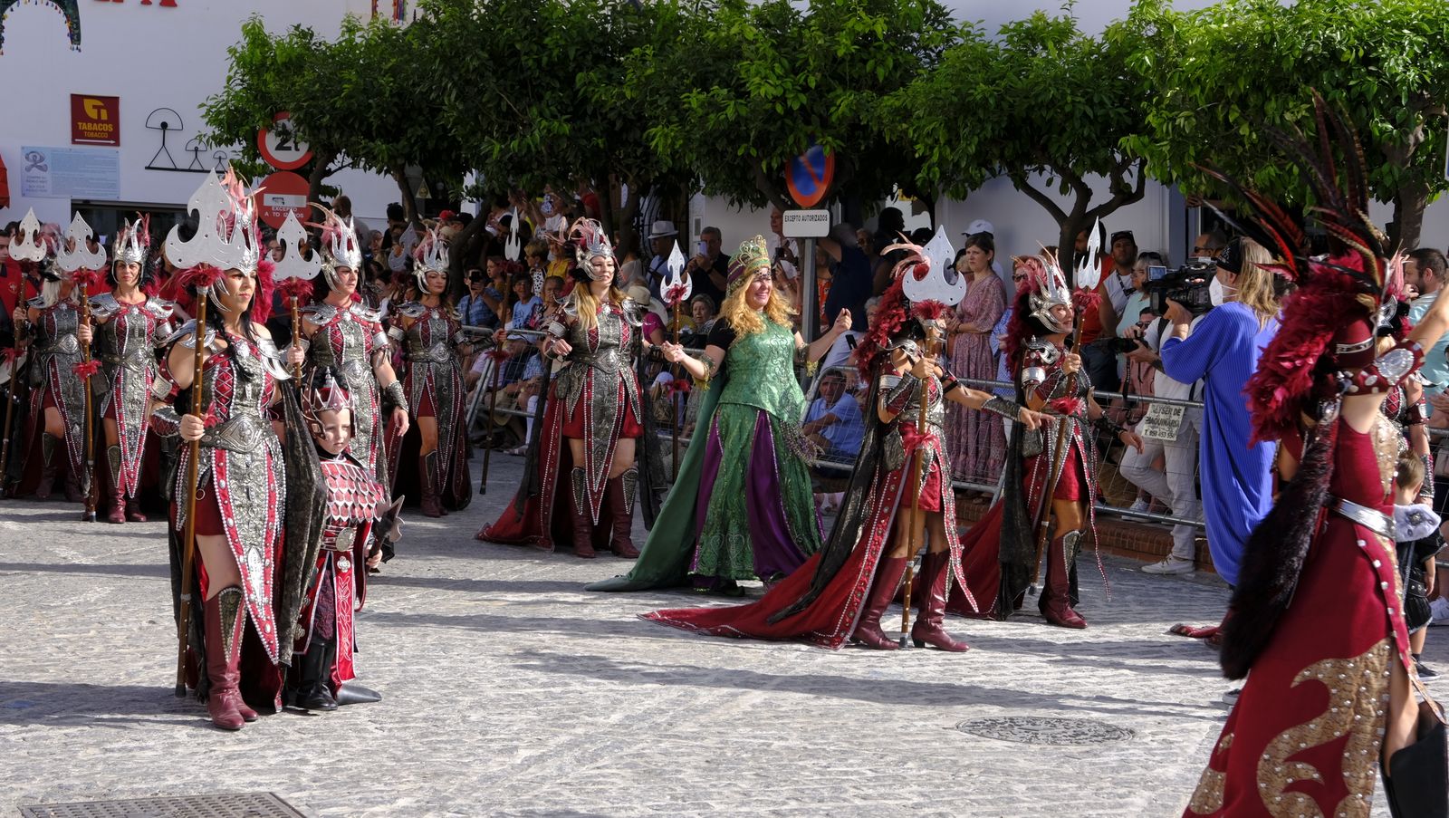 Imágenes del desfile de Moros y Cristianos de Mojácar