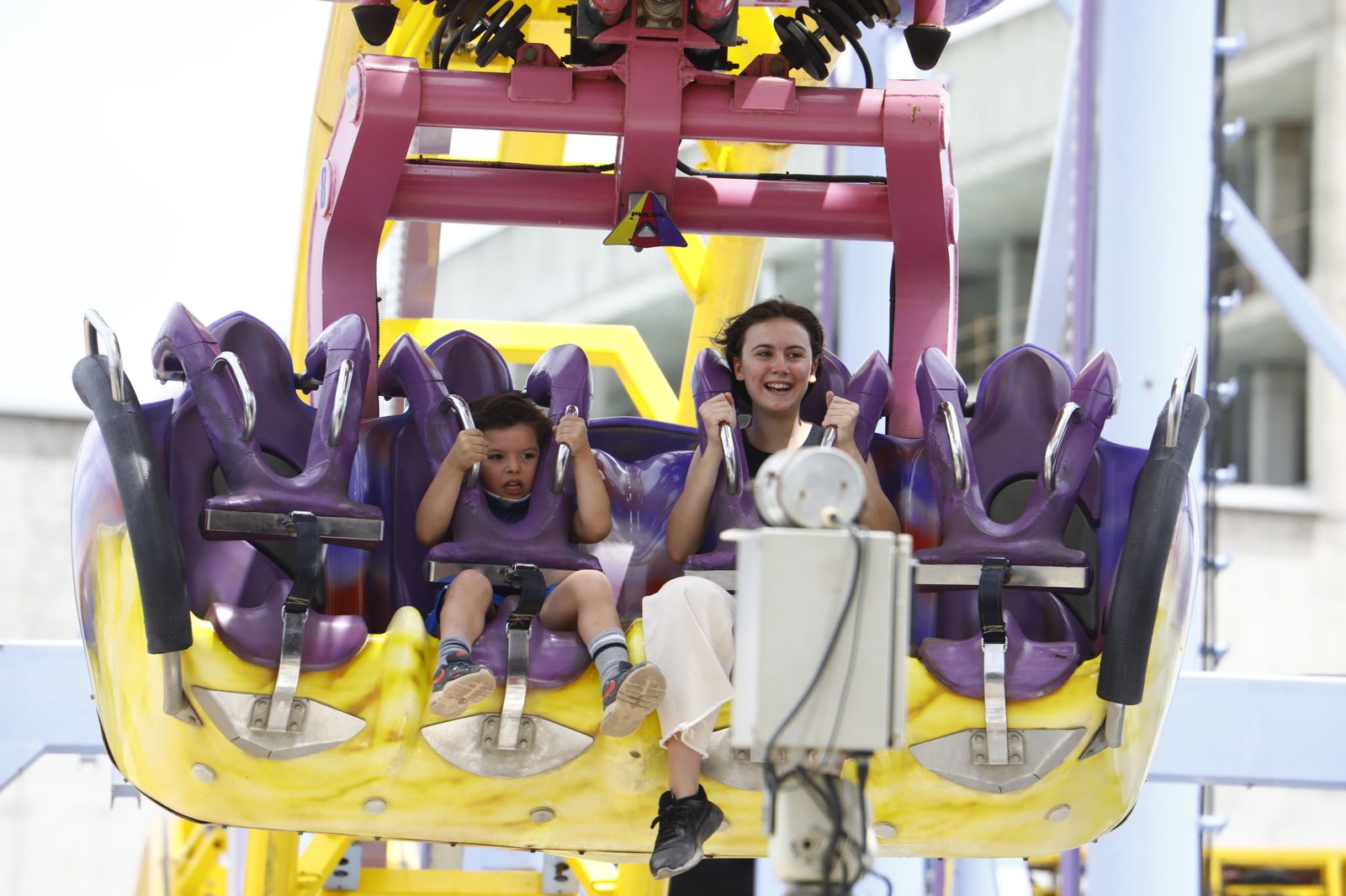 Las imágenes del segundo fin de semana de atracciones en El Arenal