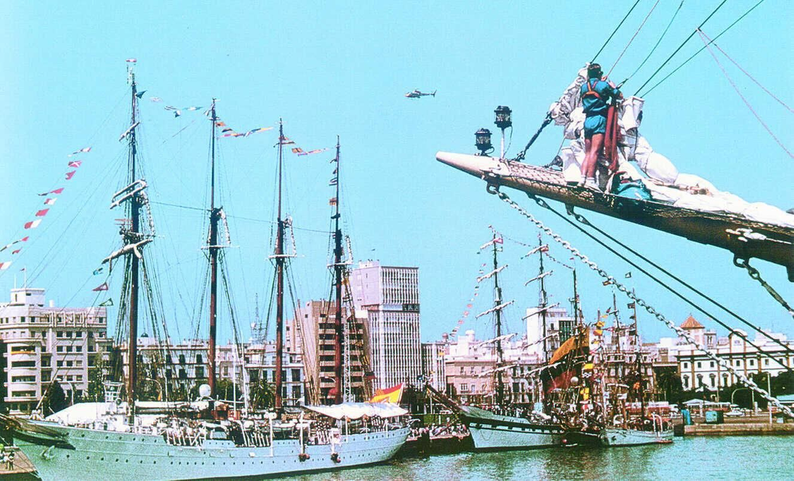 Imágenes de las grandes regatas que ha acogido Cádiz