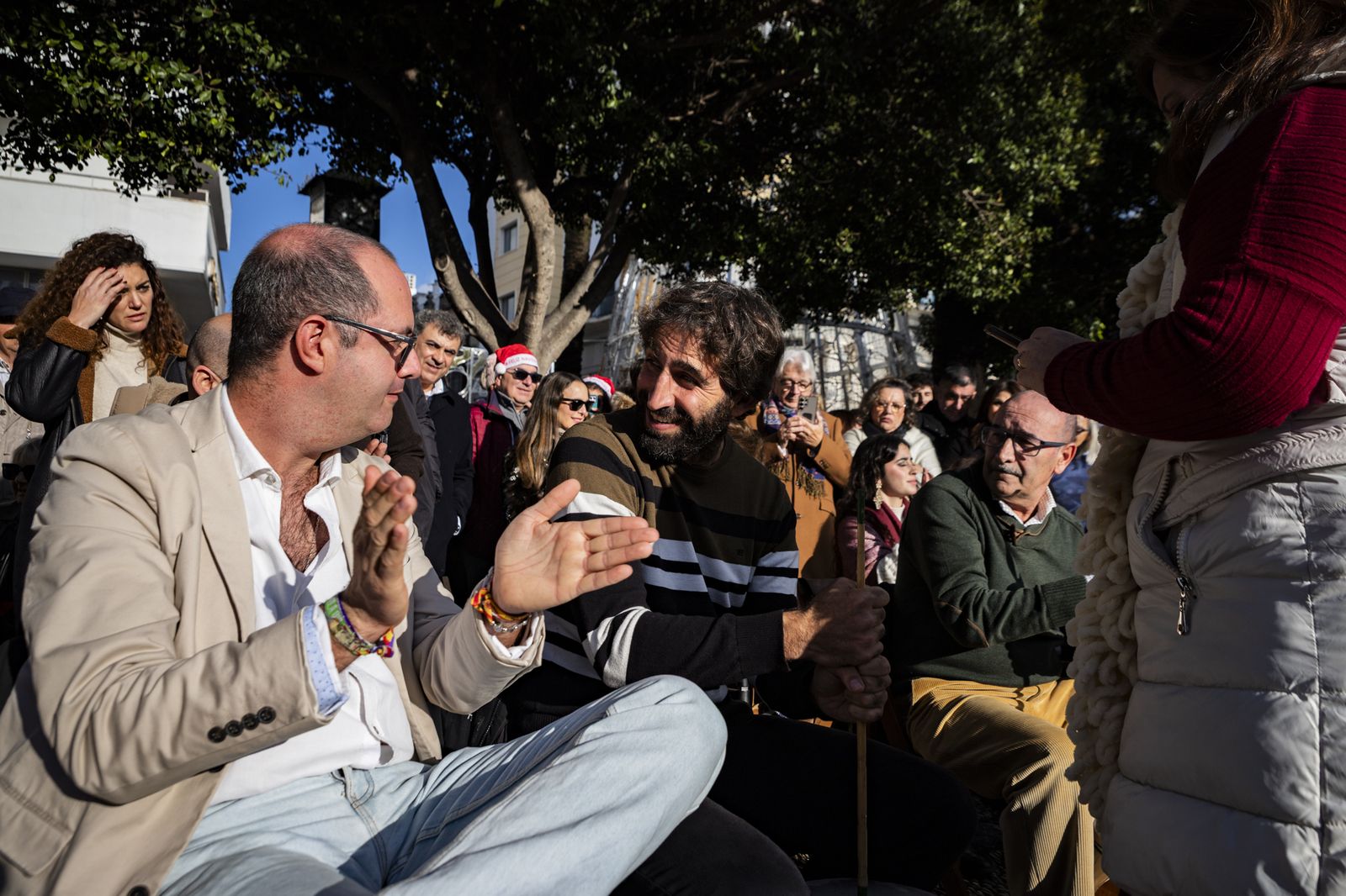 Imágenes del ambiente navideño del 24 de diciembre en Jerez