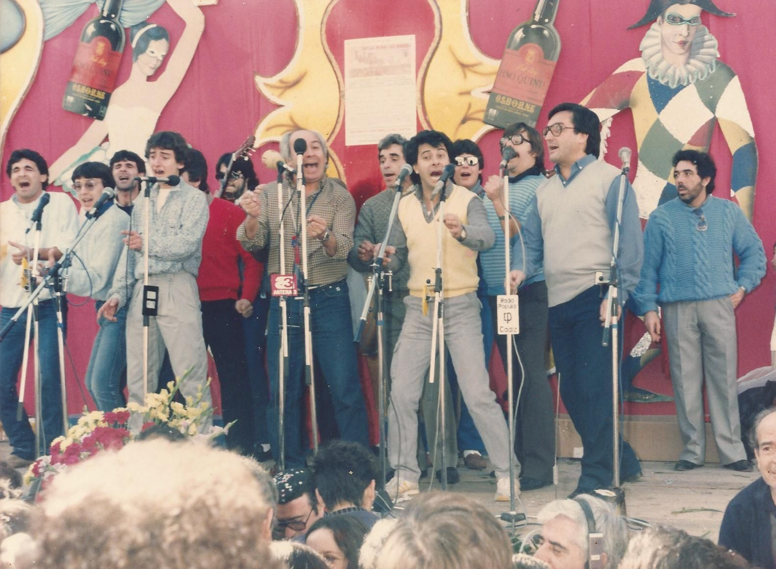 1986. Comparsa 'Se hace camino al andar'.