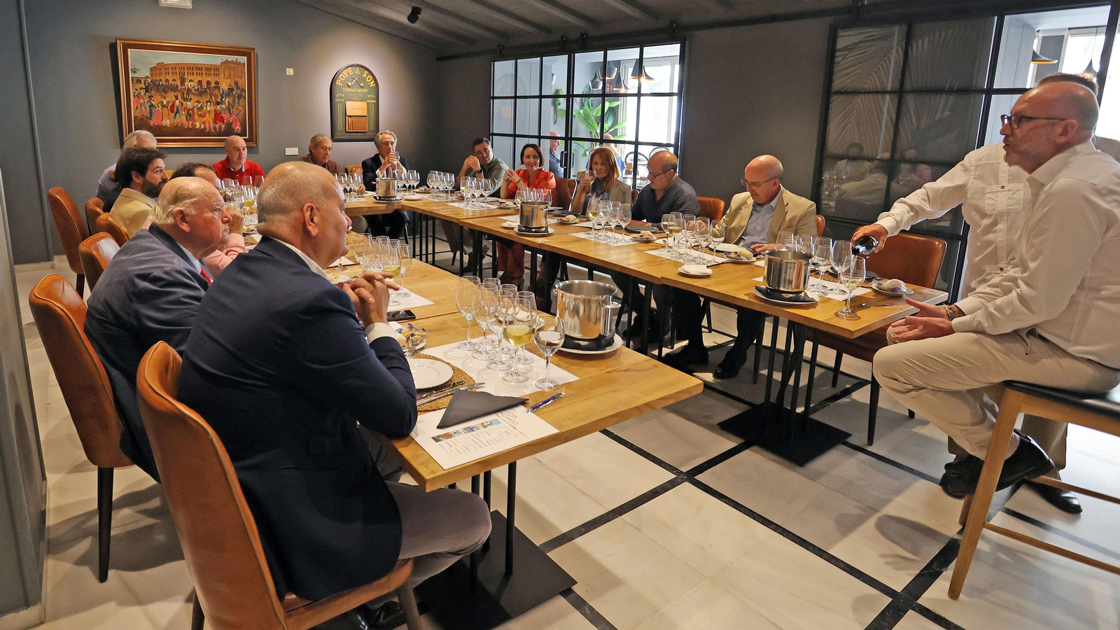 Cata de vinos del Marco de Jerez por Luis Esteban