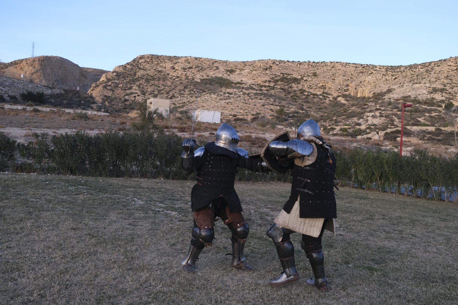 Fotogalería de los combates medievales en Almería
