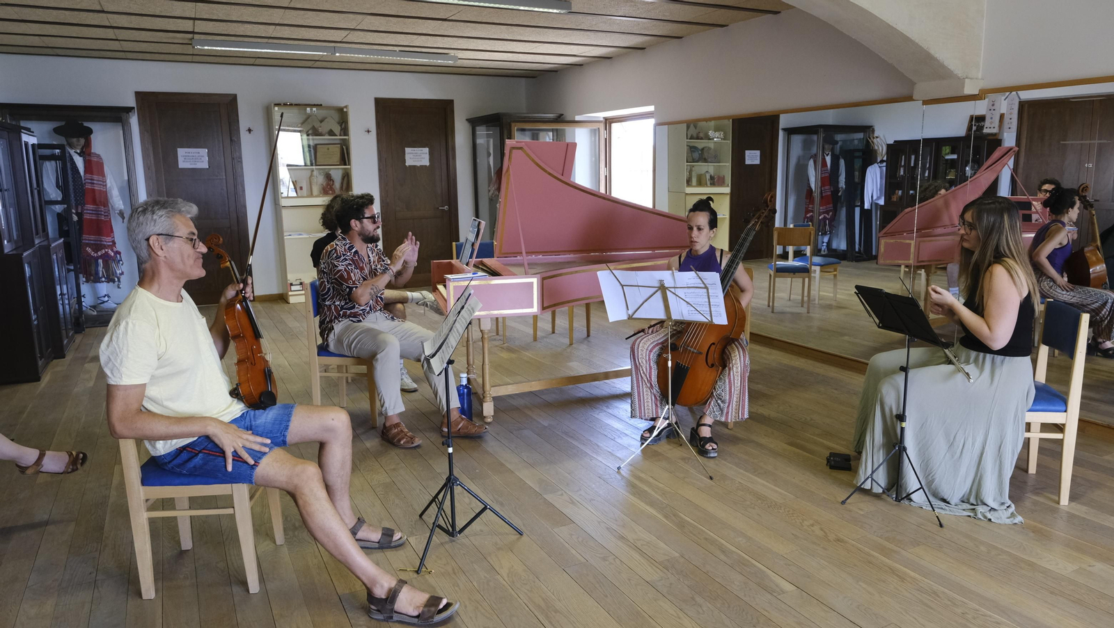 Curso de orquesta barroca en el Festival de Música Renacentista y Barroca de Vélez Blanco-Festimuvb 2023