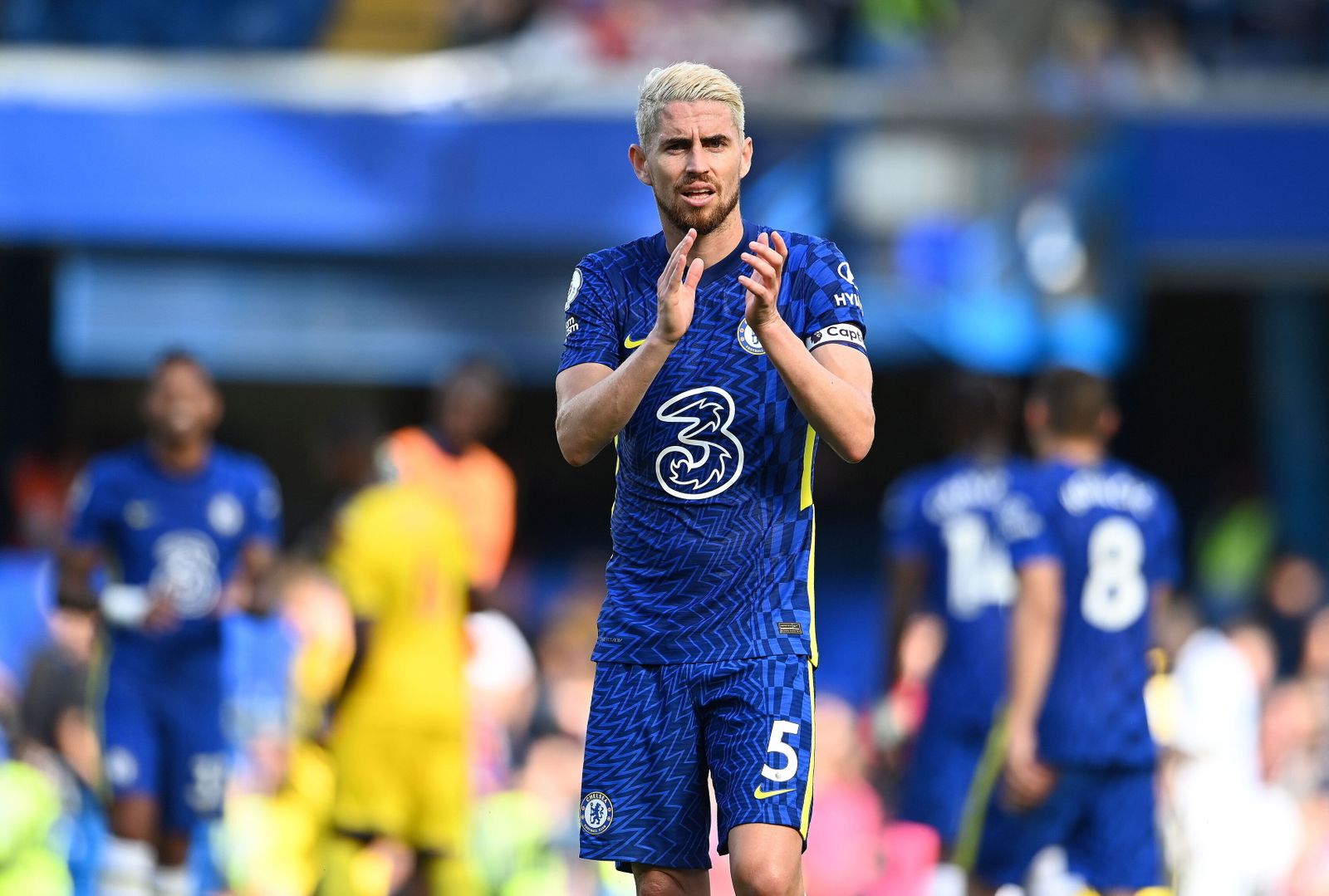 Jorginho, en un partido reciente con el Chelsea.