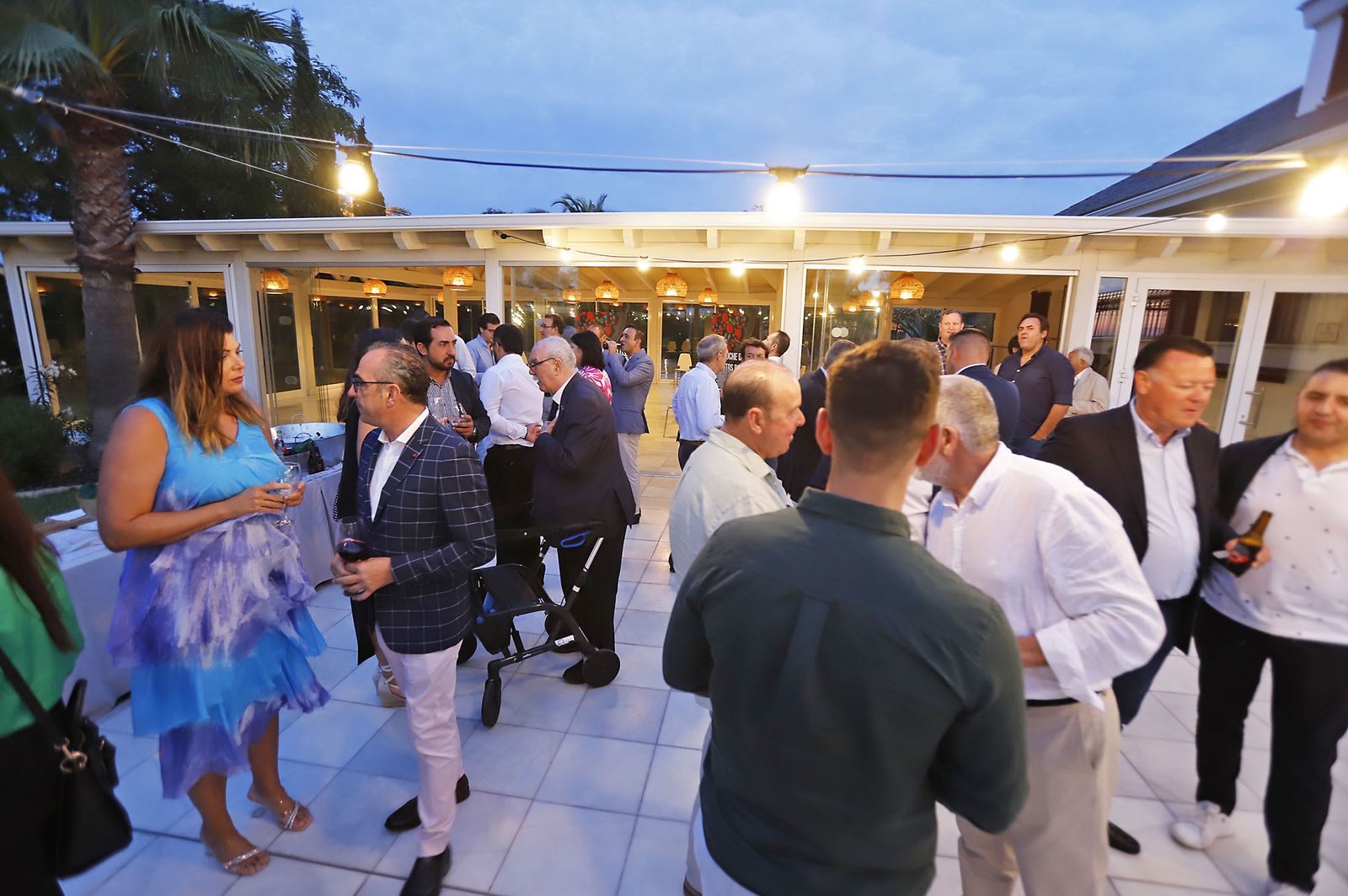 Imágenes de la recepción en la "Noche de los Frutos Rojos"