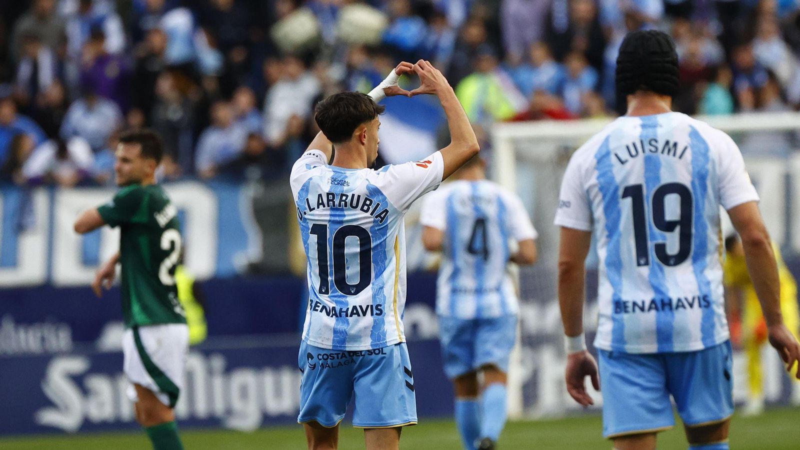 El Málaga CF-Racing de Ferrol, en fotos