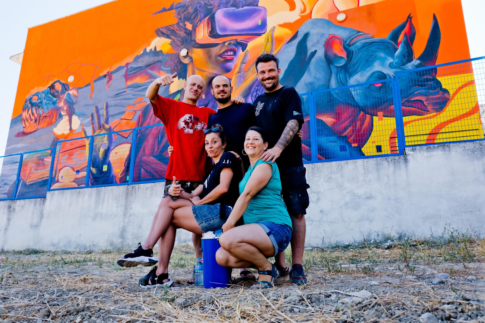 Lo mejor del arte urbano en Villa del Río, en imágenes