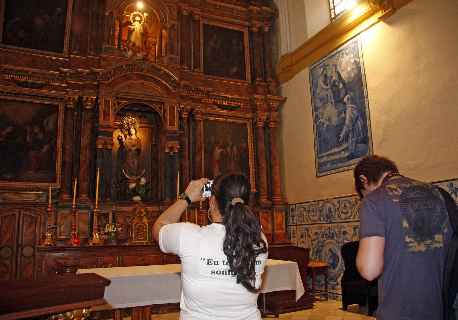 La iglesia del convento del Socorro.
