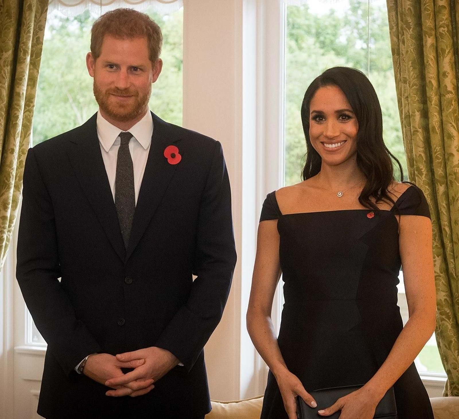 Los duques de Sussex, en una aparición pública antes de abandornar el Reino Unido. Los duques de Sussex, en una aparición pública antes de abandornar el Reino Unido.