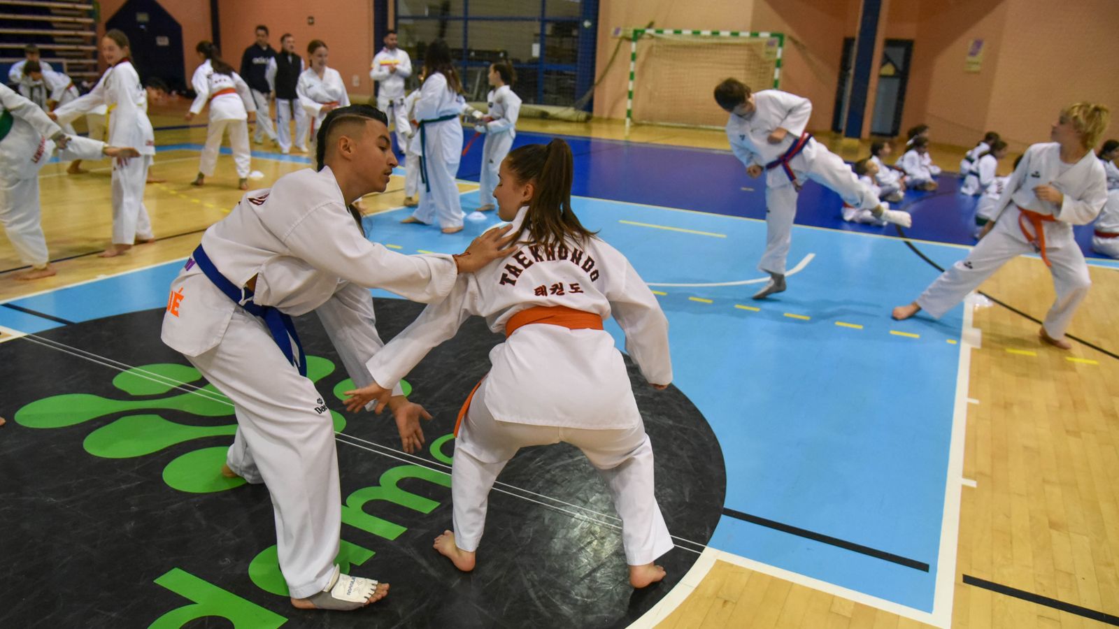 Las fotos de la concentración de Taekwondo Olimpico en Algeciras