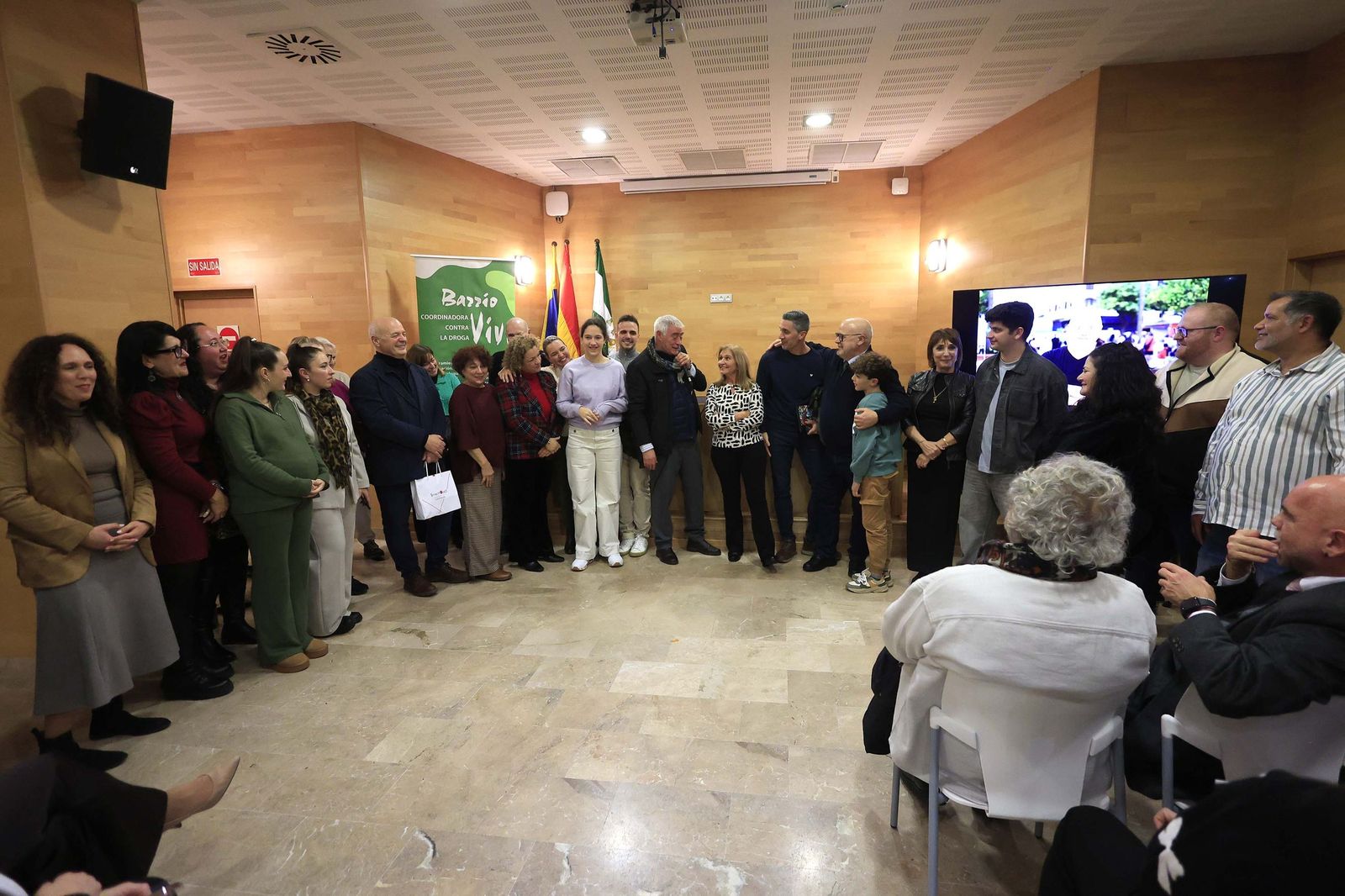 Fotos del acto por el 35 aniversario de la coordinadora Barrio Vivo de Algeciras