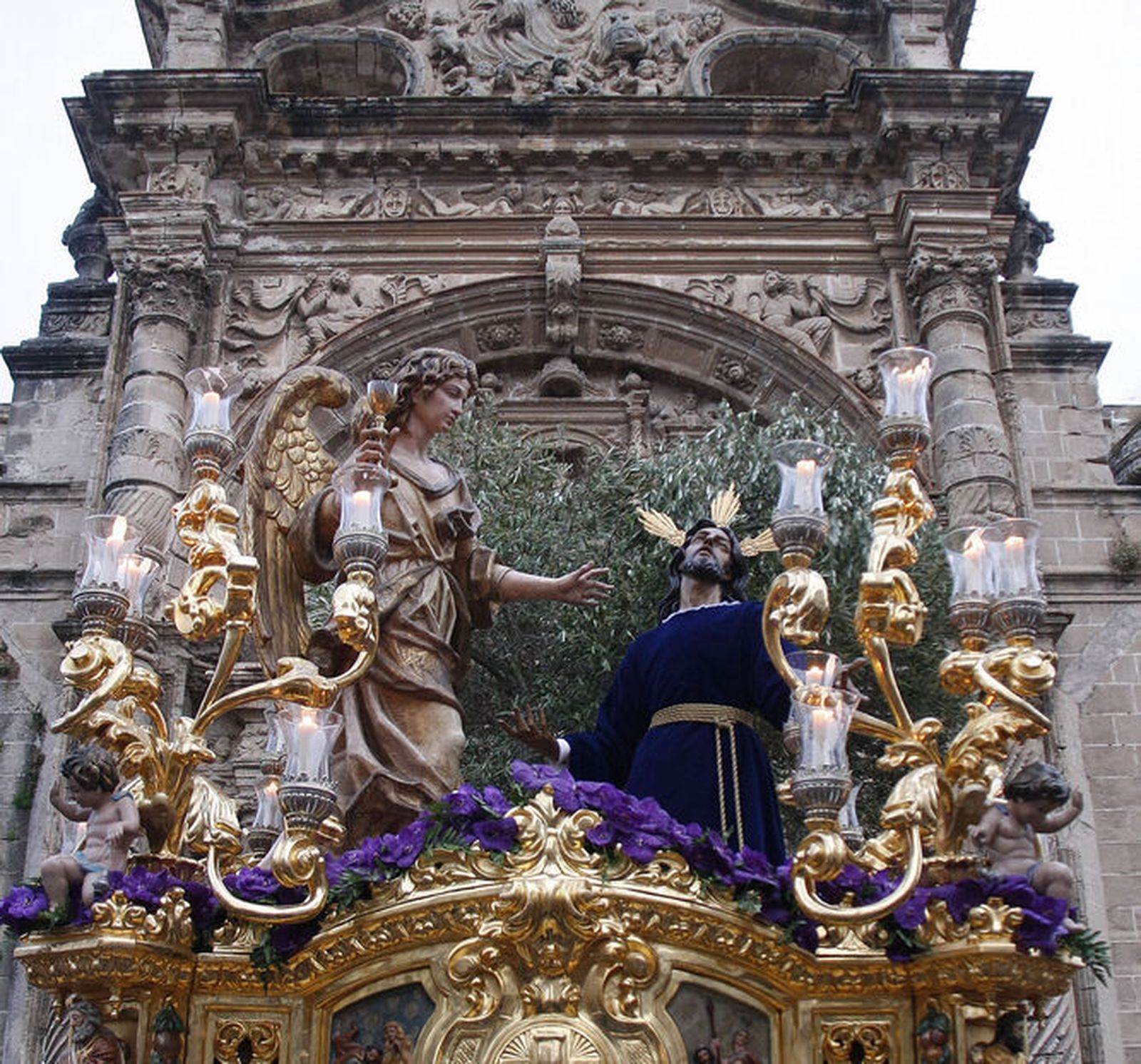 Una imagen del titular de la hermandad de la Oración en el Huerto.
