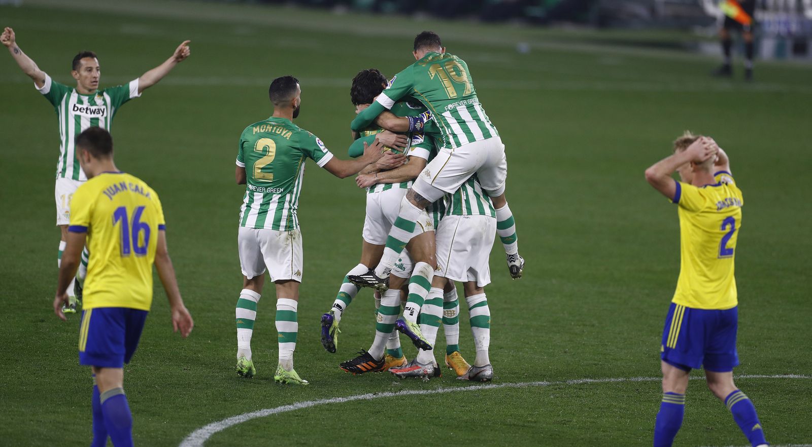 Las imágenes del Betis-Cadiz