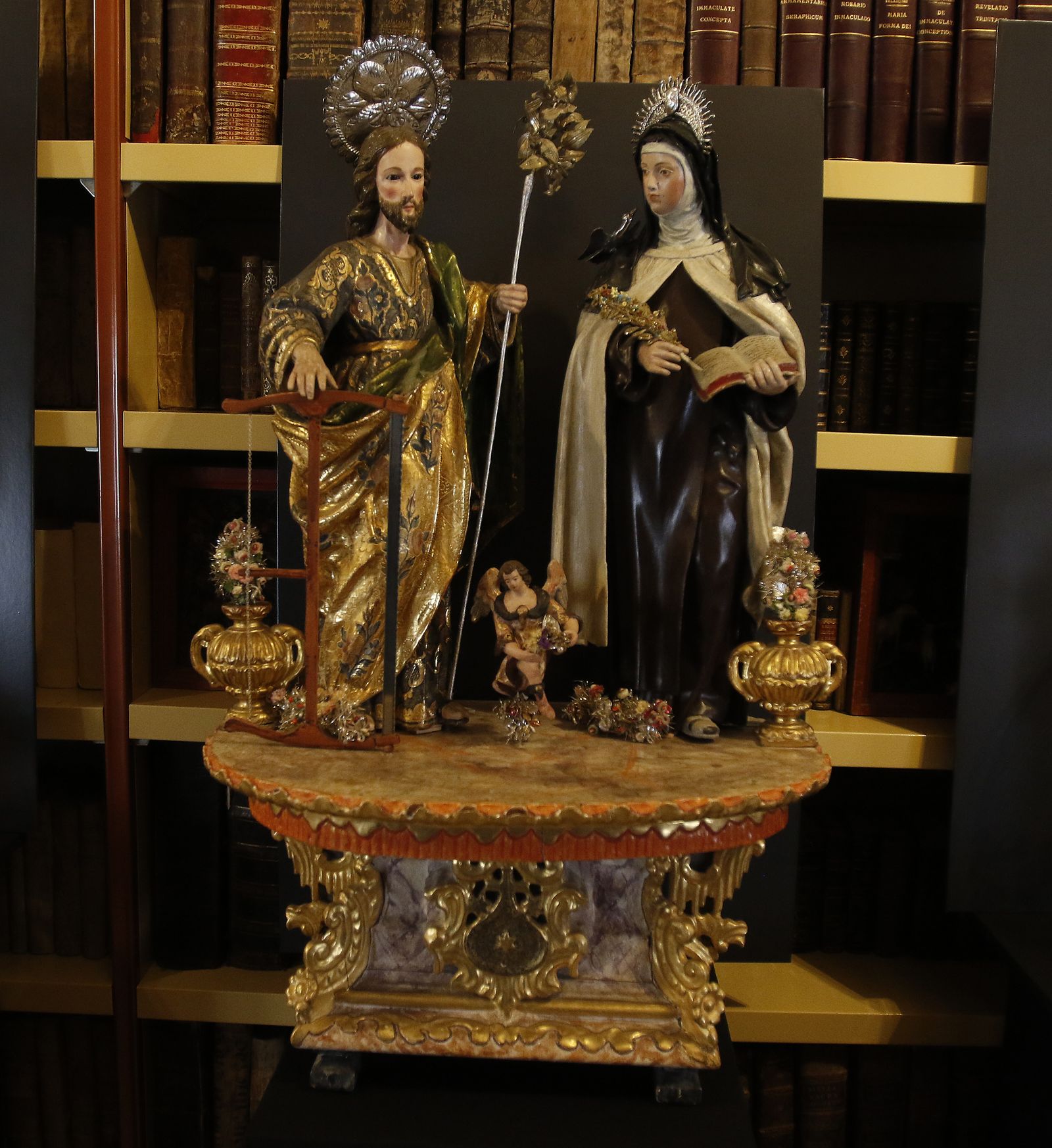 Exposición de San José en el Santo Angel