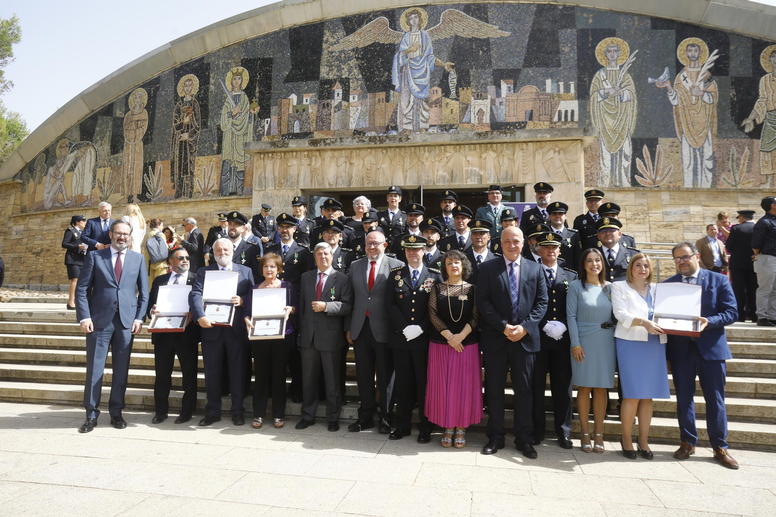 Las fotografías de la celebración en Córdoba de los Santos Ángeles Custodios, patrones de la Policía Nacional