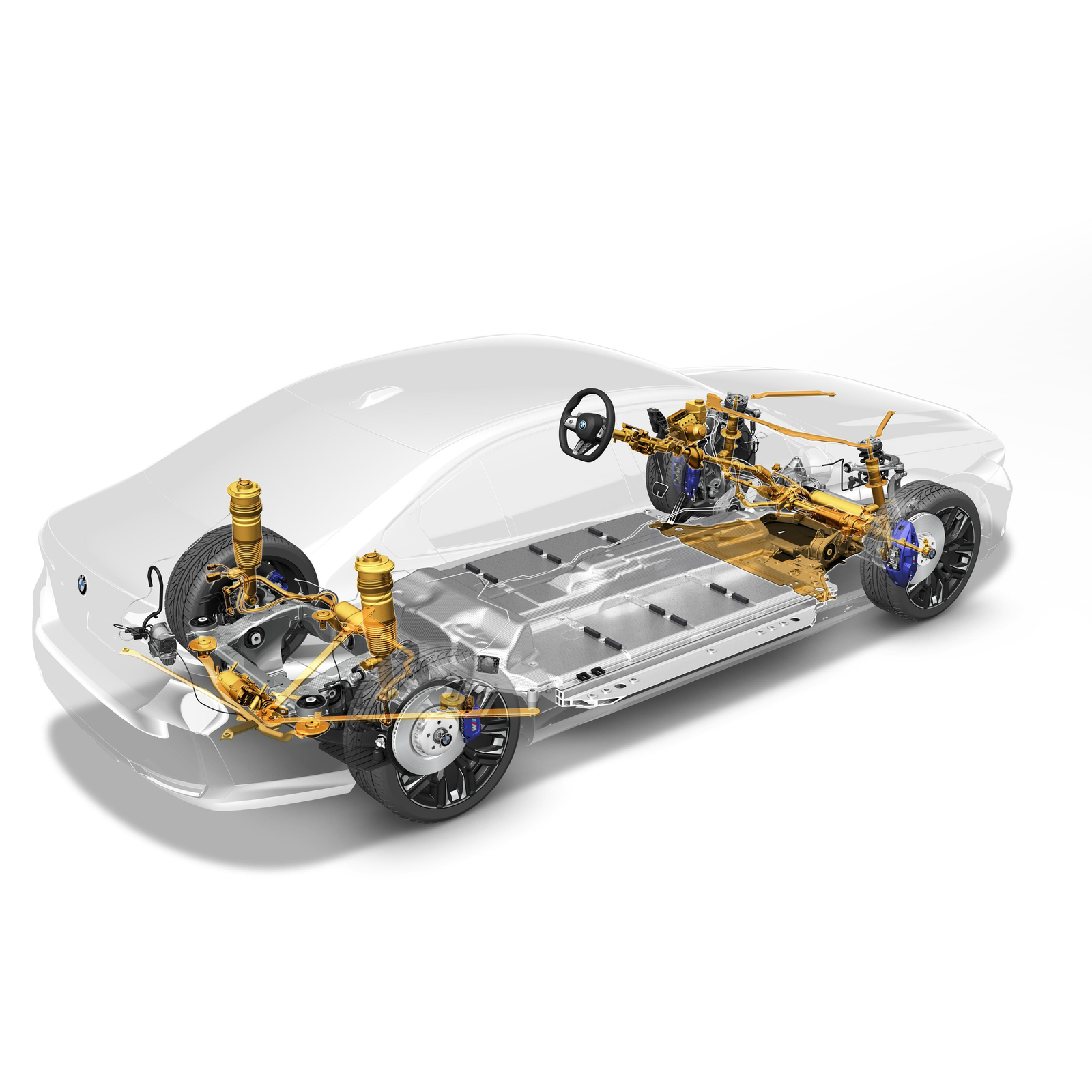 Entre la posibilidades de configuración del chasis también están disponibles las ruedas traseras direccionales.