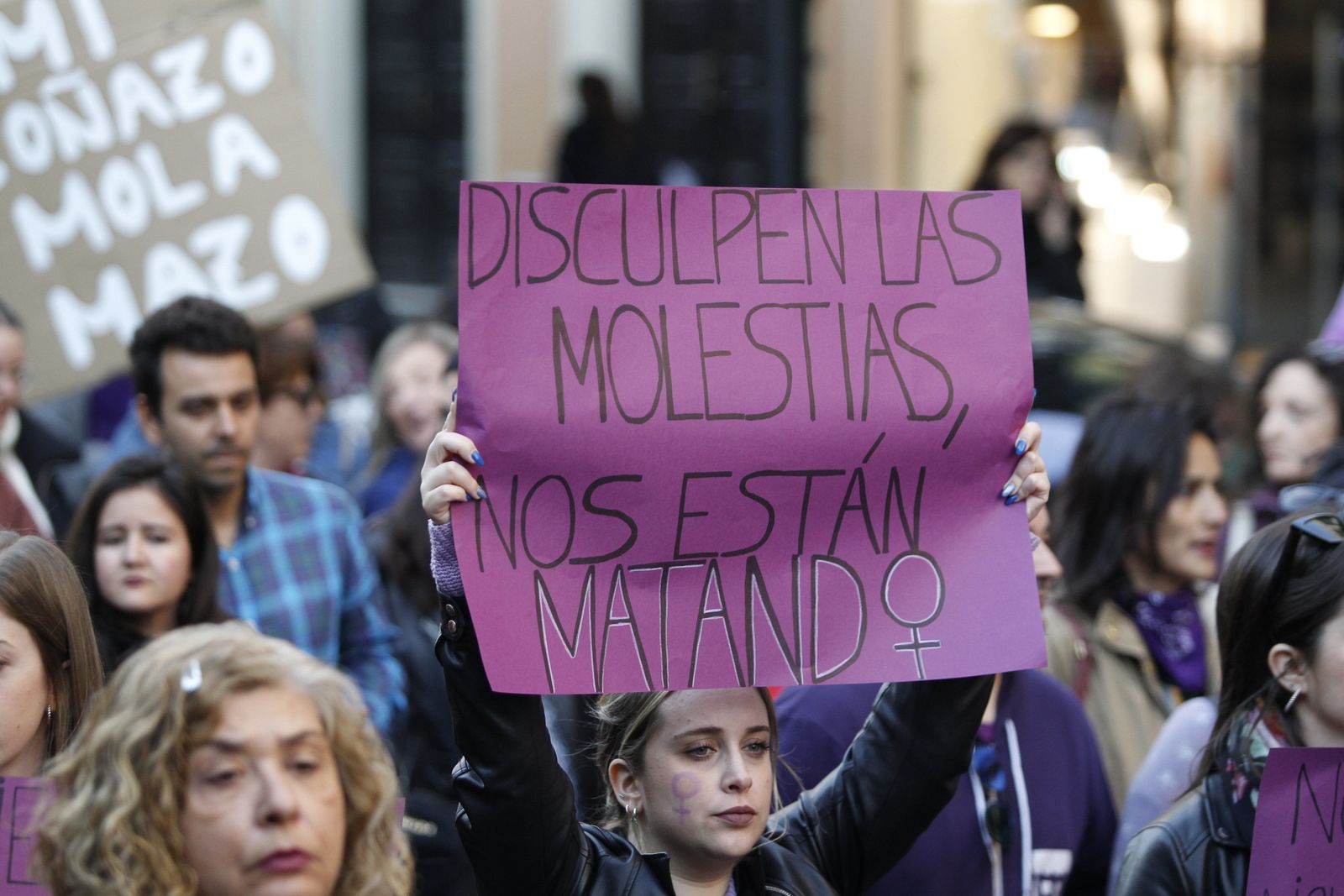 Fotogalería manifestación Día Internacional de la Mujer