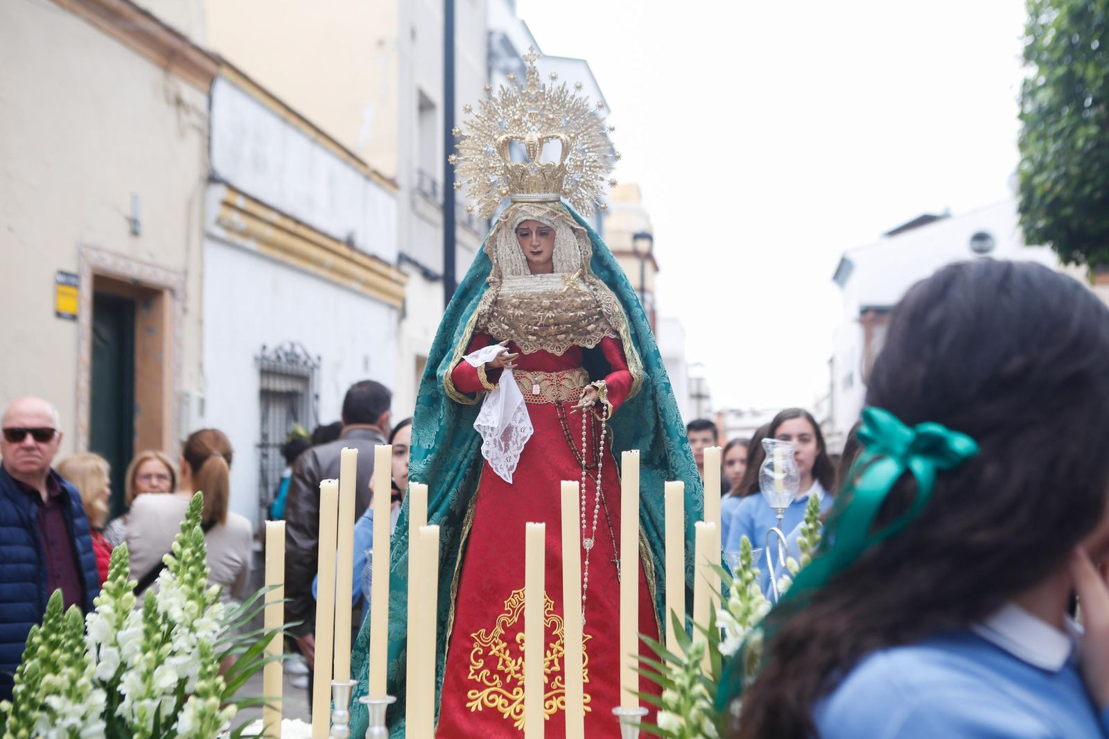 Fotos de la procesión infantil del colegio Nuestra Señora de los Milagros de Algeciras