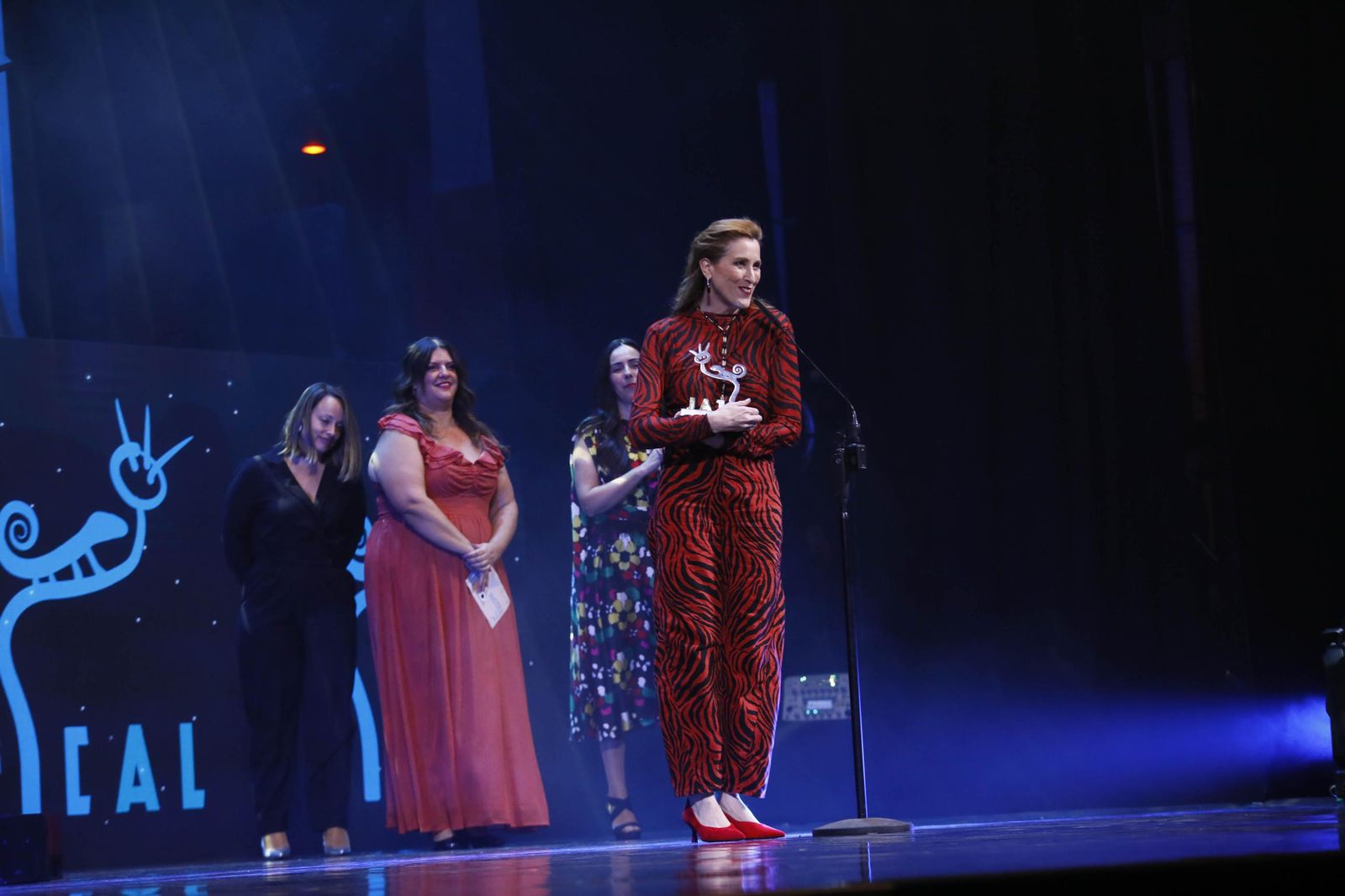 Las imágenes de la gala del Festival Internacional de Cine de Almería (Fical) con el premio 'Almería, tierra de cine' a Karra Elejalde