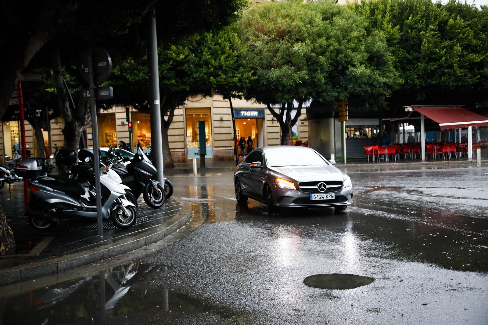 Las mejores imágenes de la lluvia en Almería